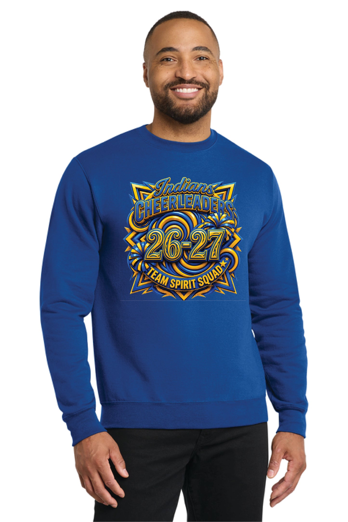 SL CHEER PC78 Port & Co® Core Fleece Crewneck Sweatshirt 5
