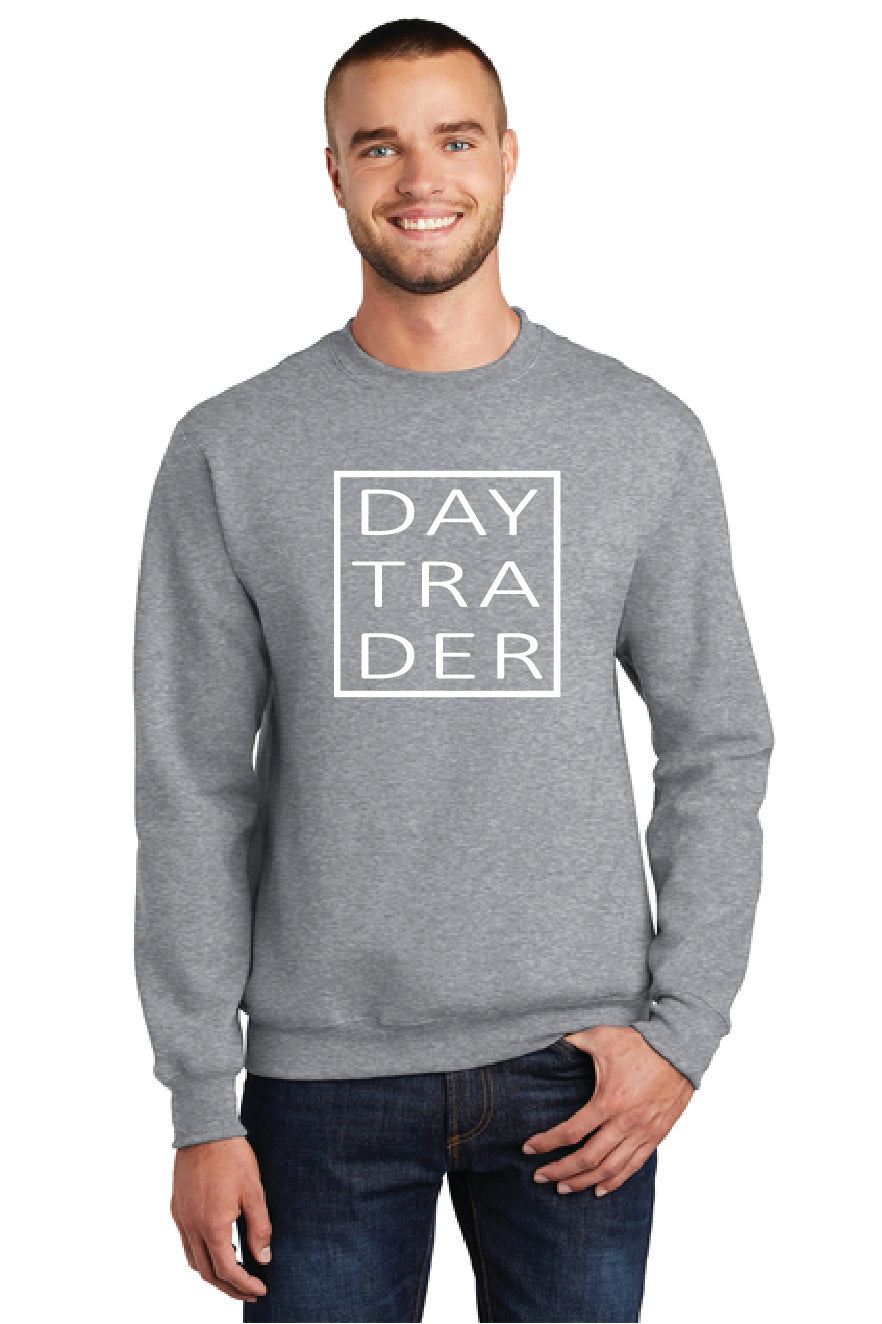 DAYTRADER PC78 Port & Company® Core Fleece Crewneck Sweatshirt 3