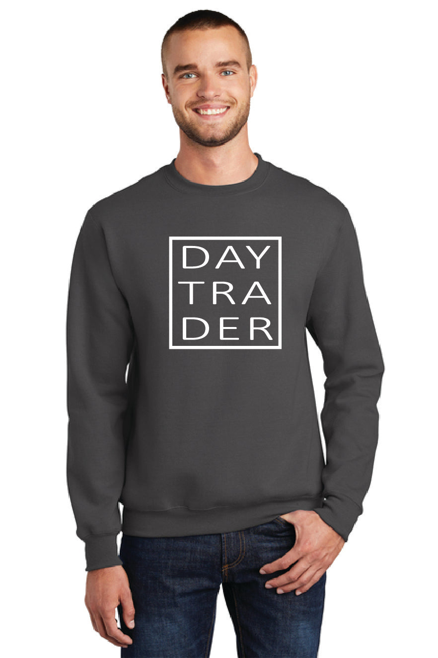 DAYTRADER PC78 Port & Company® Core Fleece Crewneck Sweatshirt 3