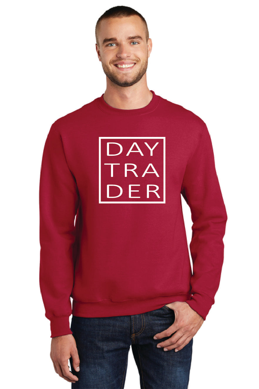 DAYTRADER PC78 Port & Company® Core Fleece Crewneck Sweatshirt 3
