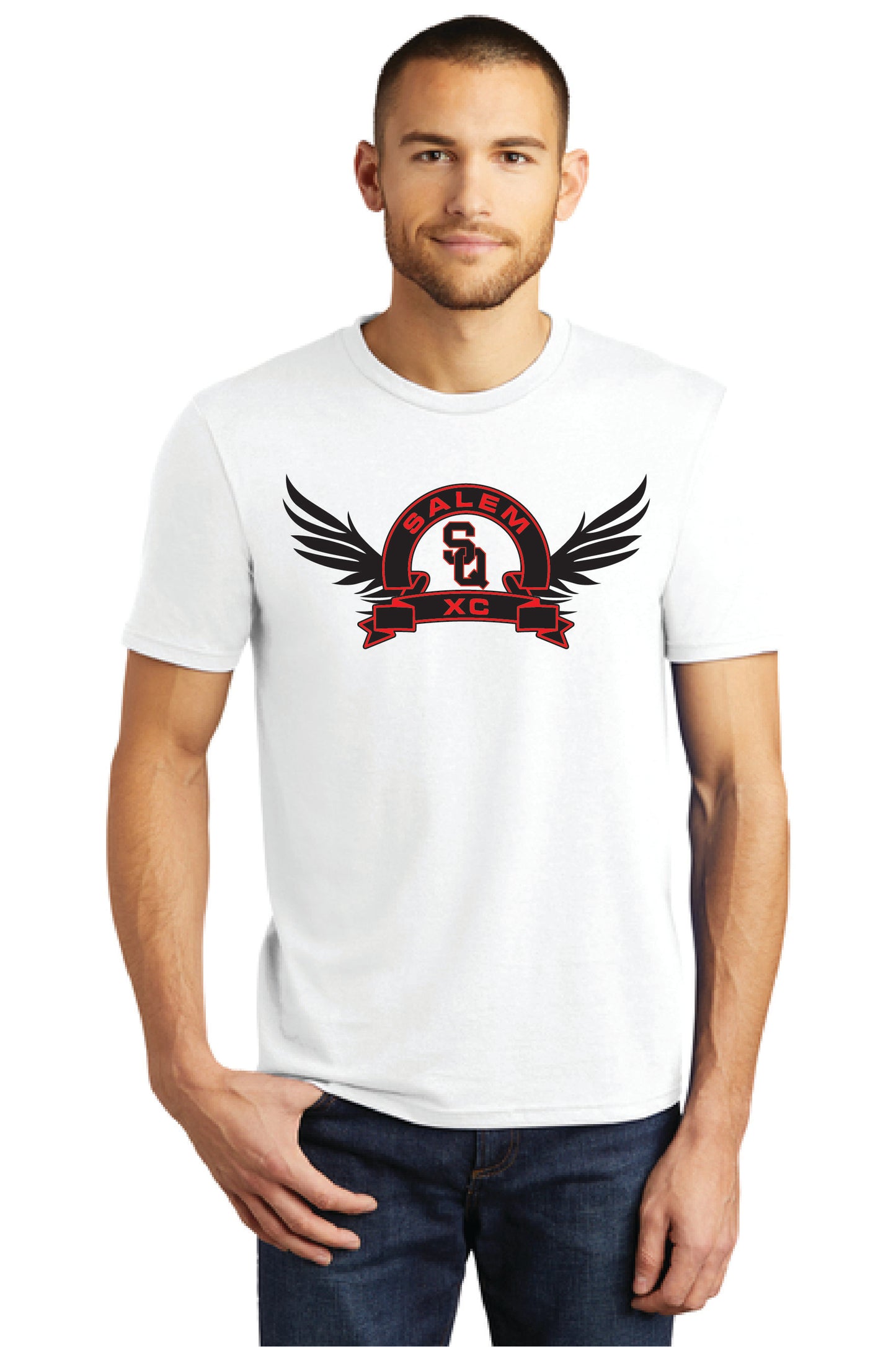 SALEM QUAKERS CROSS COUNTRY Gildan Softstyle® T-Shirt 4