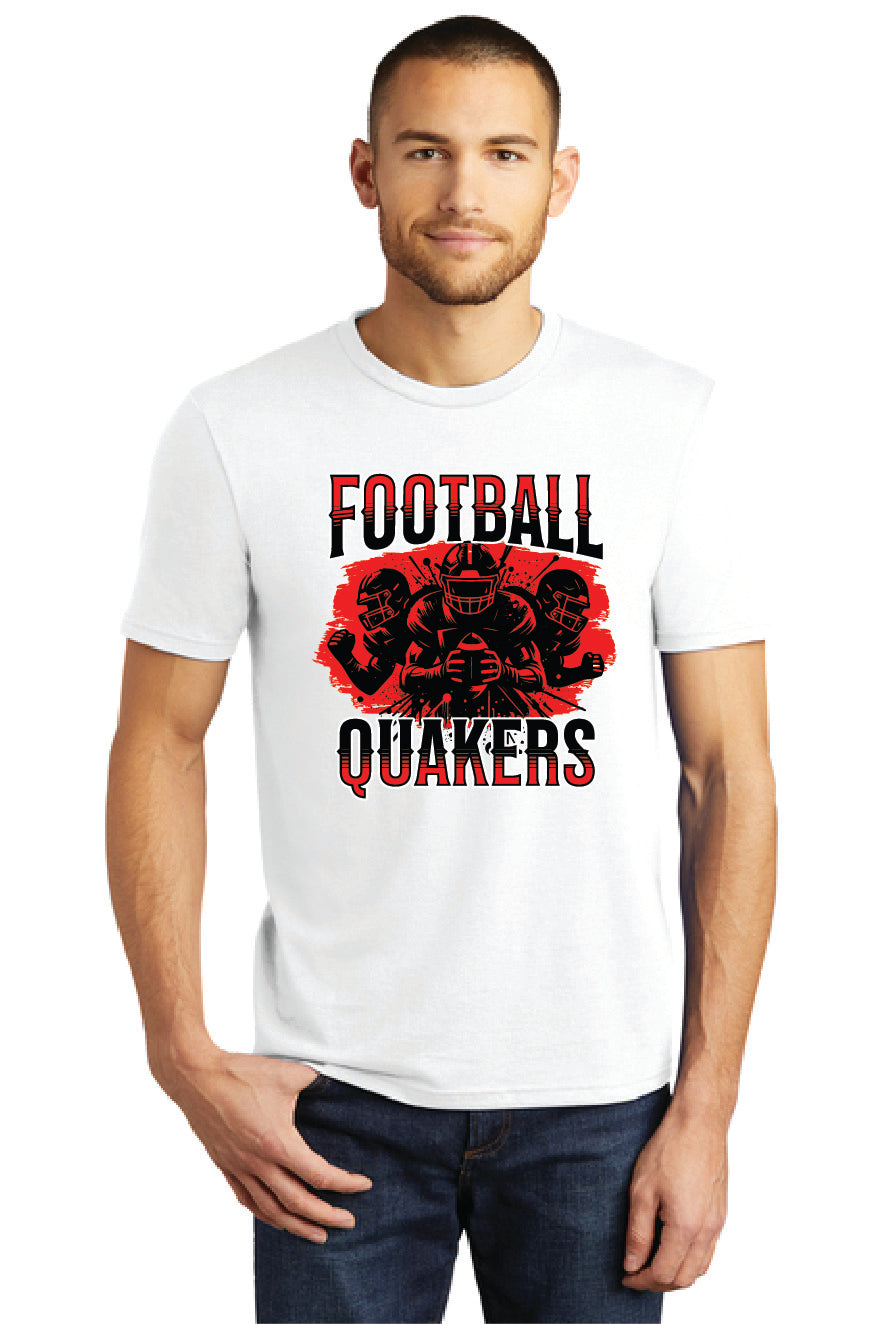 SALEM QUAKERS FOOTBALL District ® Perfect Tri ® Tee DM130 SF-10