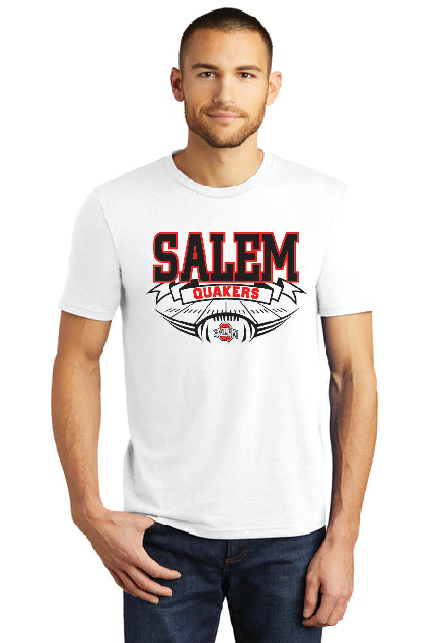 SALEM QUAKERS FOOTBALL District ® Perfect Tri ® Tee DM130 SF-2
