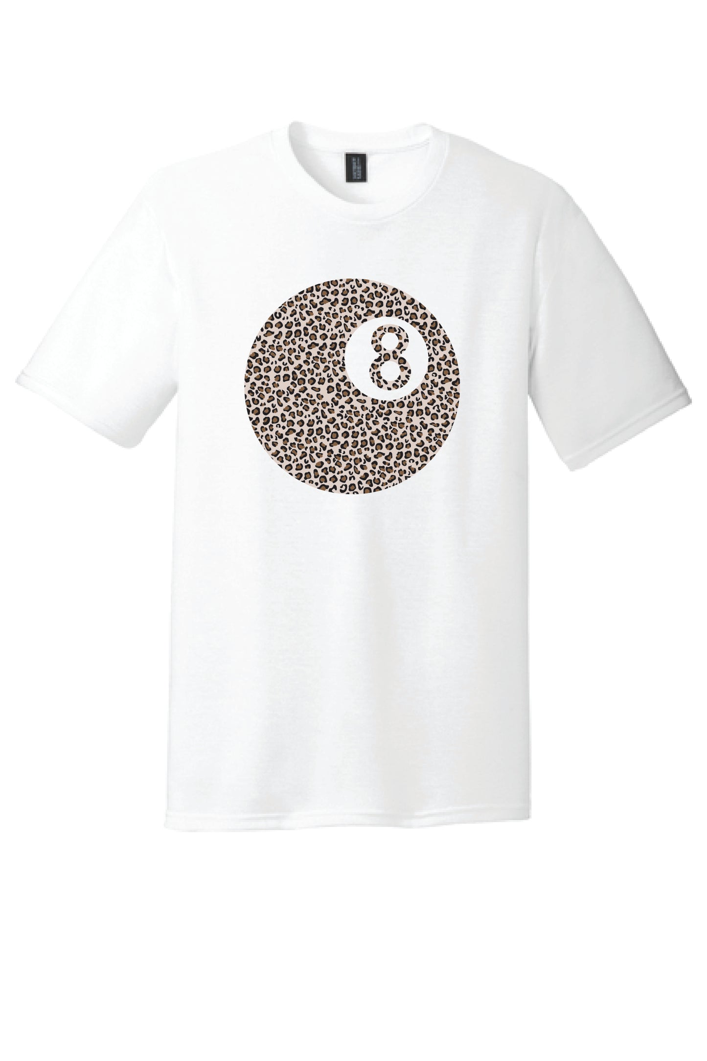 LEOPARD PRINT 8 BALL DM130 PERFECT TRI TEE KK-1
