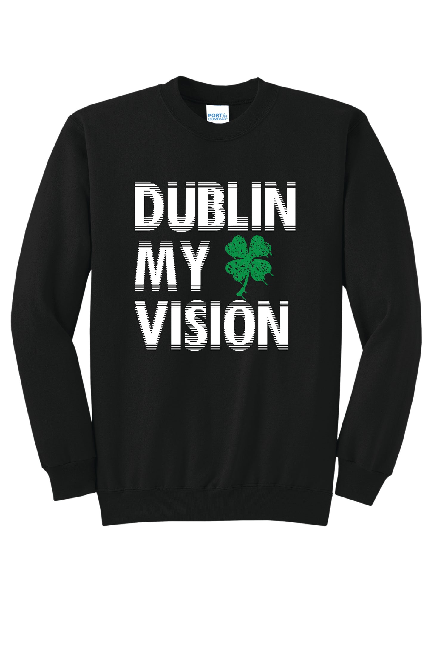 DUBLIN VISION PC78 Port & Company® Core Fleece Crewneck Sweatshirt 8