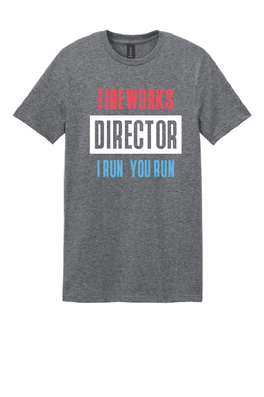 FIREWORKS DIRECTOR Gildan Softstyle® T-Shirt Unisex Short Sleeve Tee 4