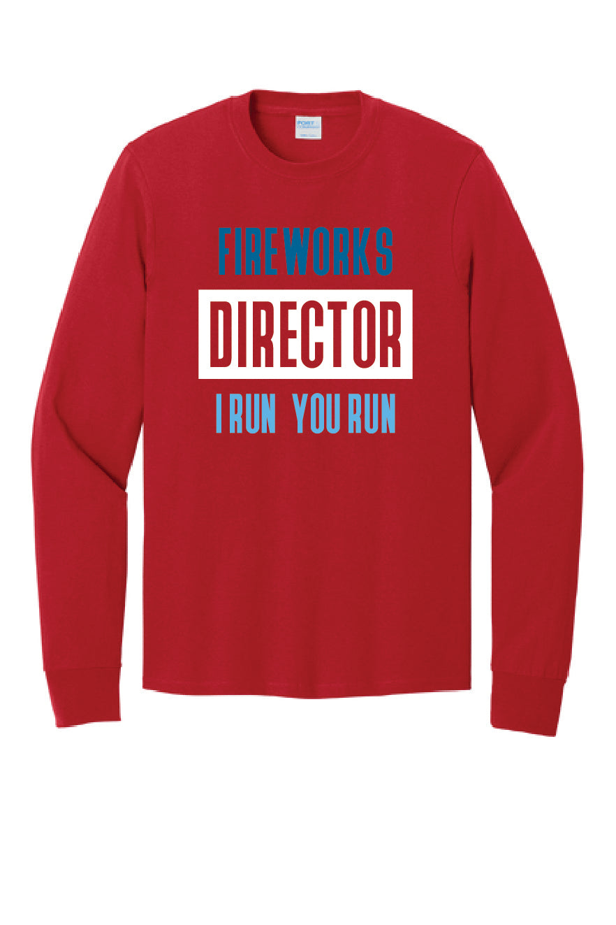 FIREWORKS DIRECTOR PC54LS Port & Company® Long Sleeve Core Cotton Tee 4
