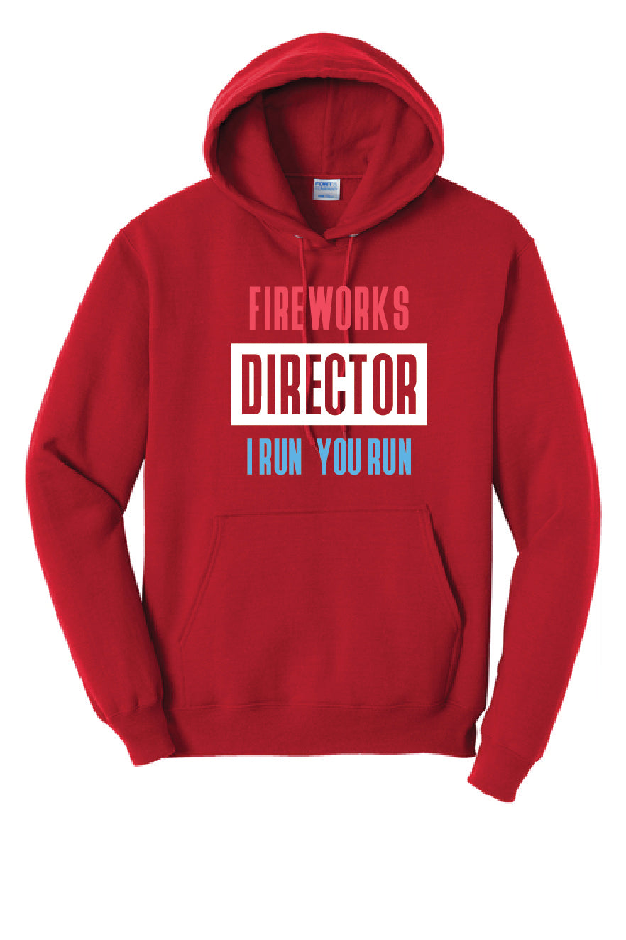 FIREWORKS DIRECTOR Port & Company® Core Fleece Pullover Hooded Sweatshirt 4