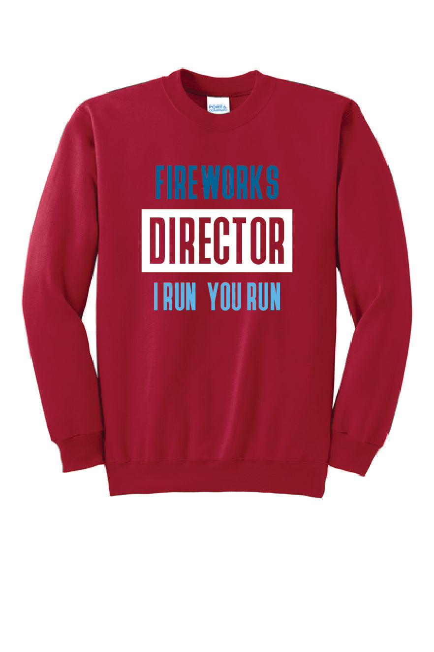 FIREWORKS DIRECTOR PC78 Port & Company® Core Fleece Crewneck Sweatshirt 4