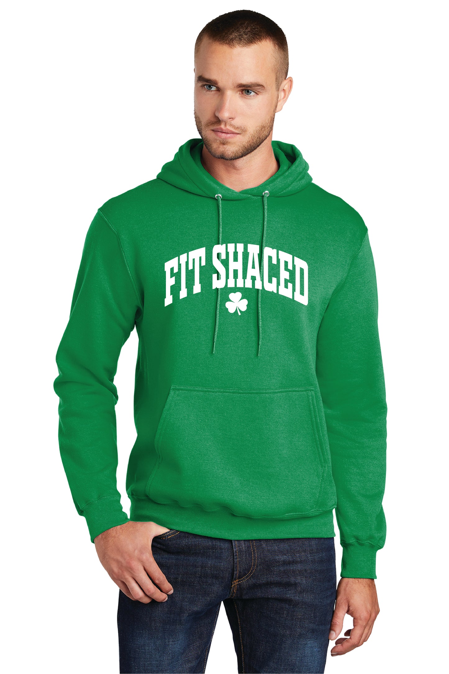 FIT SHACED PC78H Port & Company® Core Fleece Pullover Hooded Sweatshirt 1