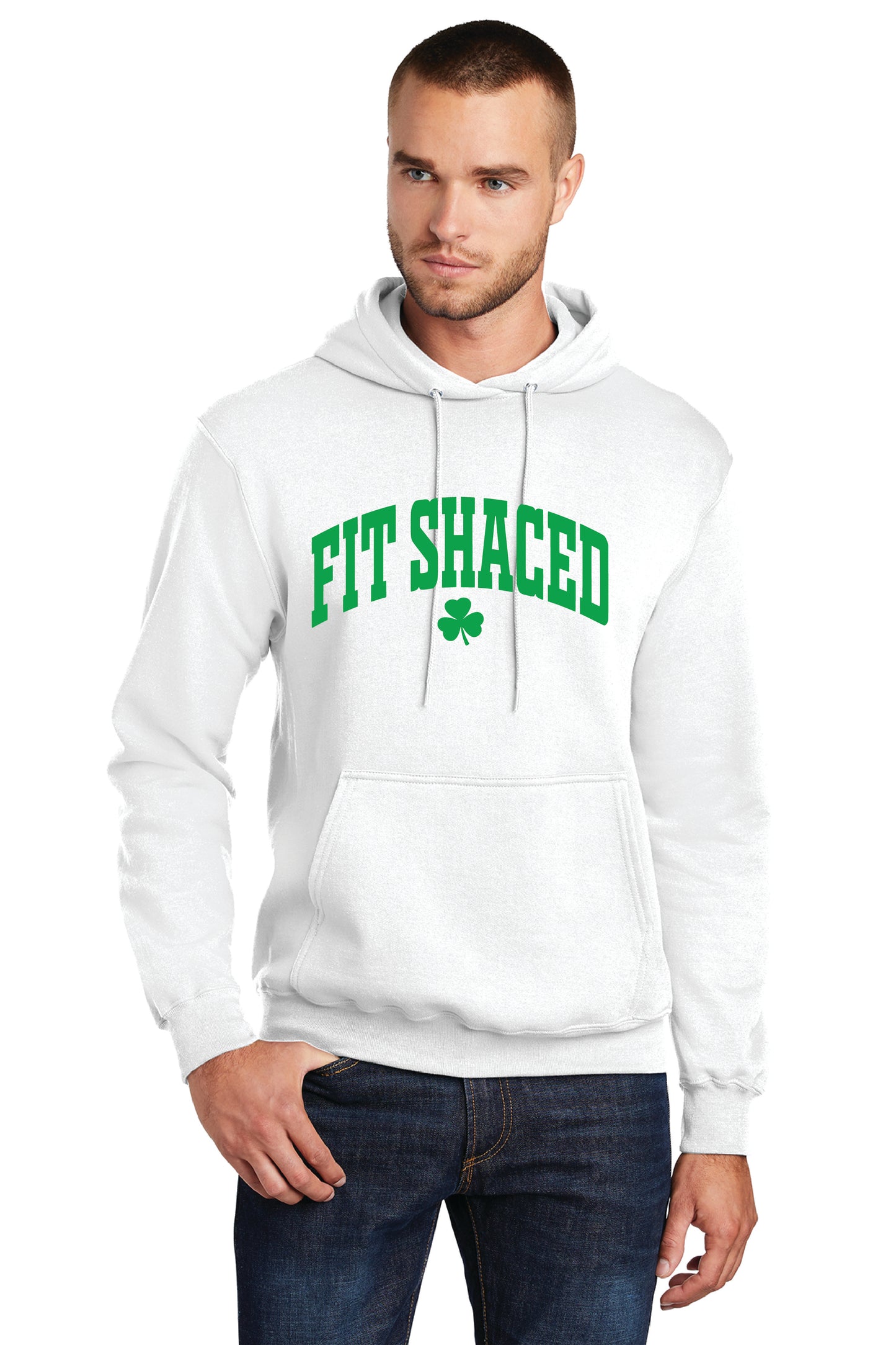 FIT SHACED PC78H Port & Company® Core Fleece Pullover Hooded Sweatshirt 1