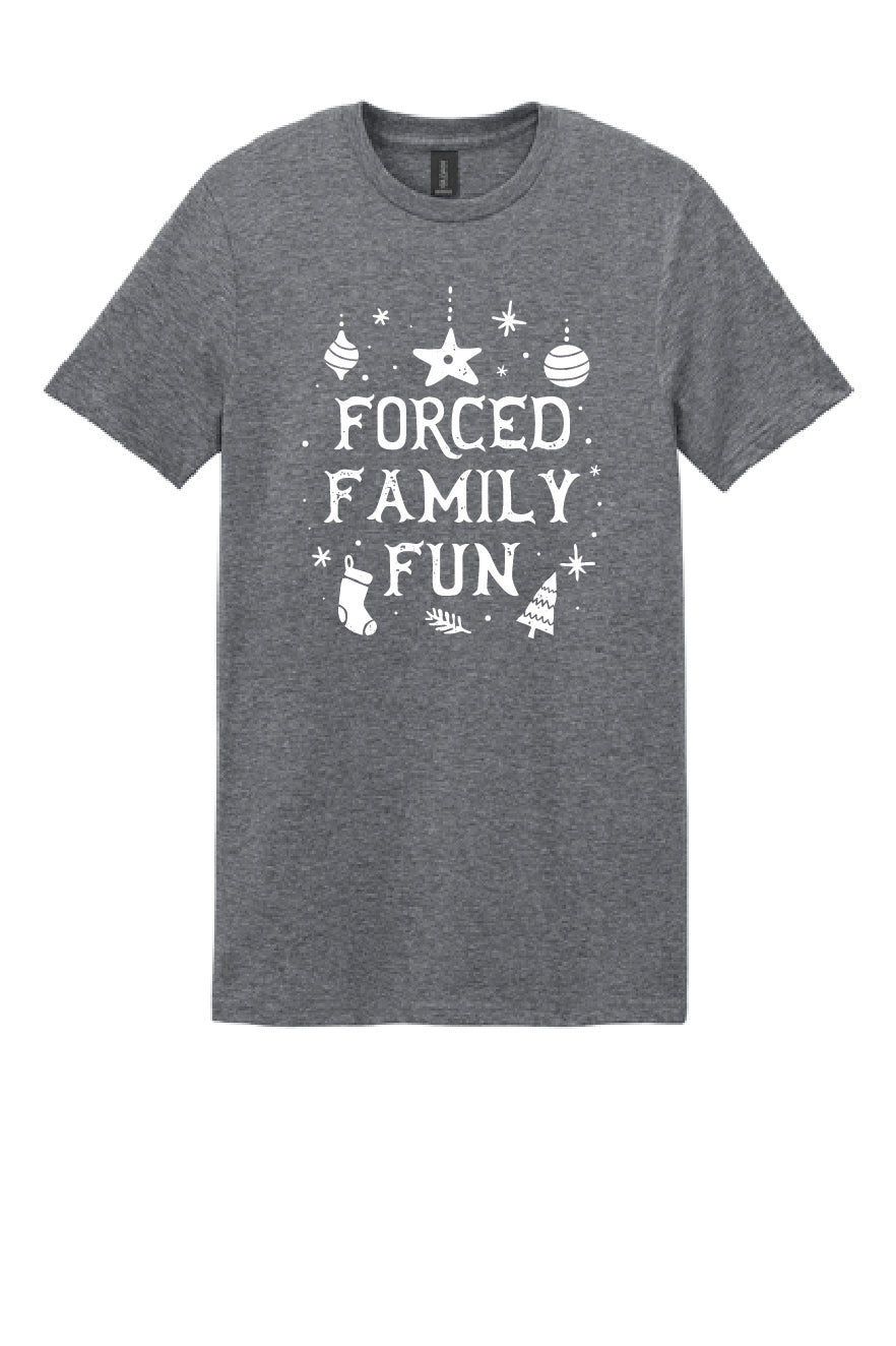 FORCED FAMILY FUN Gildan Softstyle® T-Shirt Unisex Short Sleeve Tee 3
