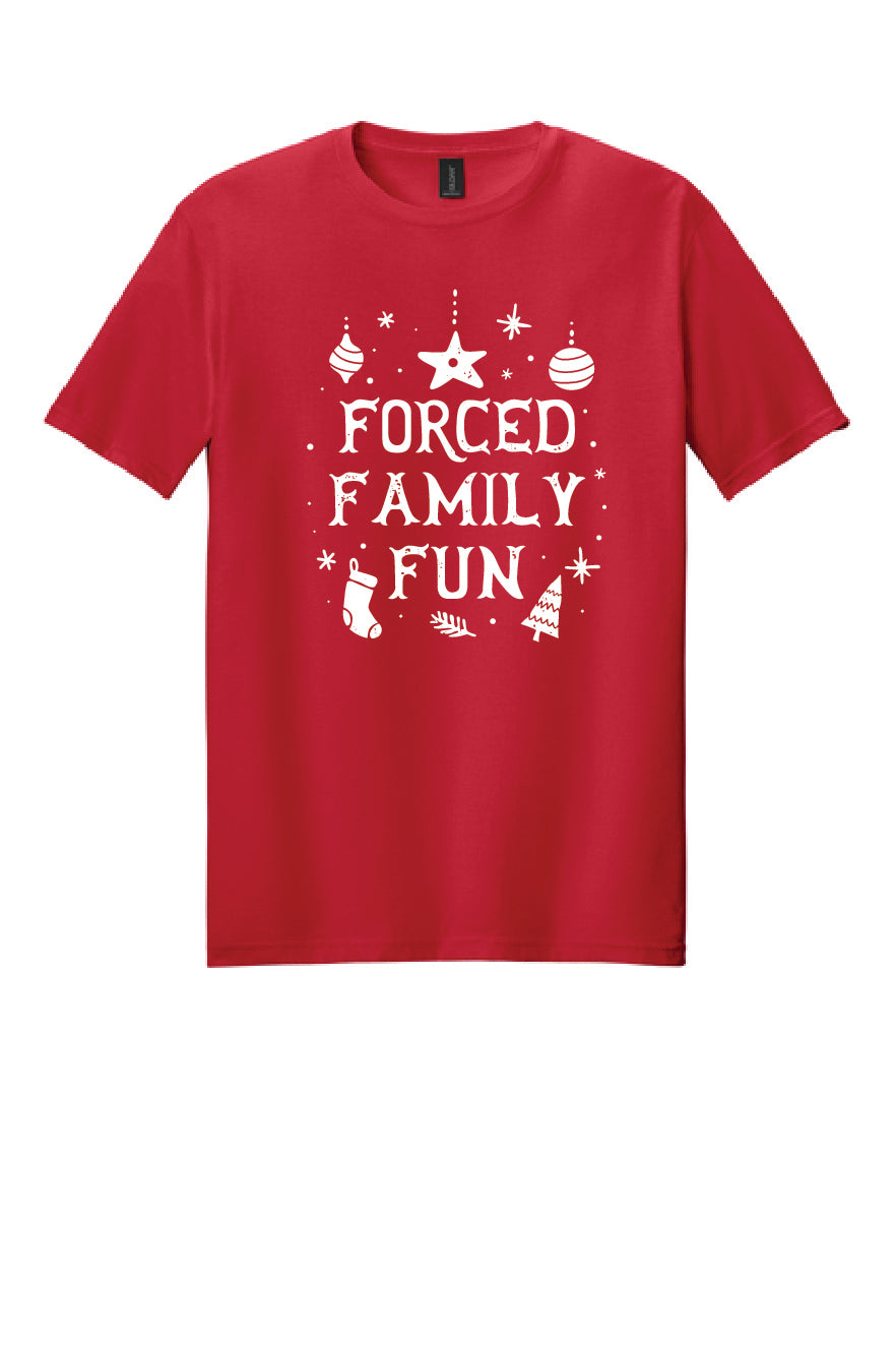 FORCED FAMILY FUN Gildan Softstyle® T-Shirt Unisex Short Sleeve Tee 3