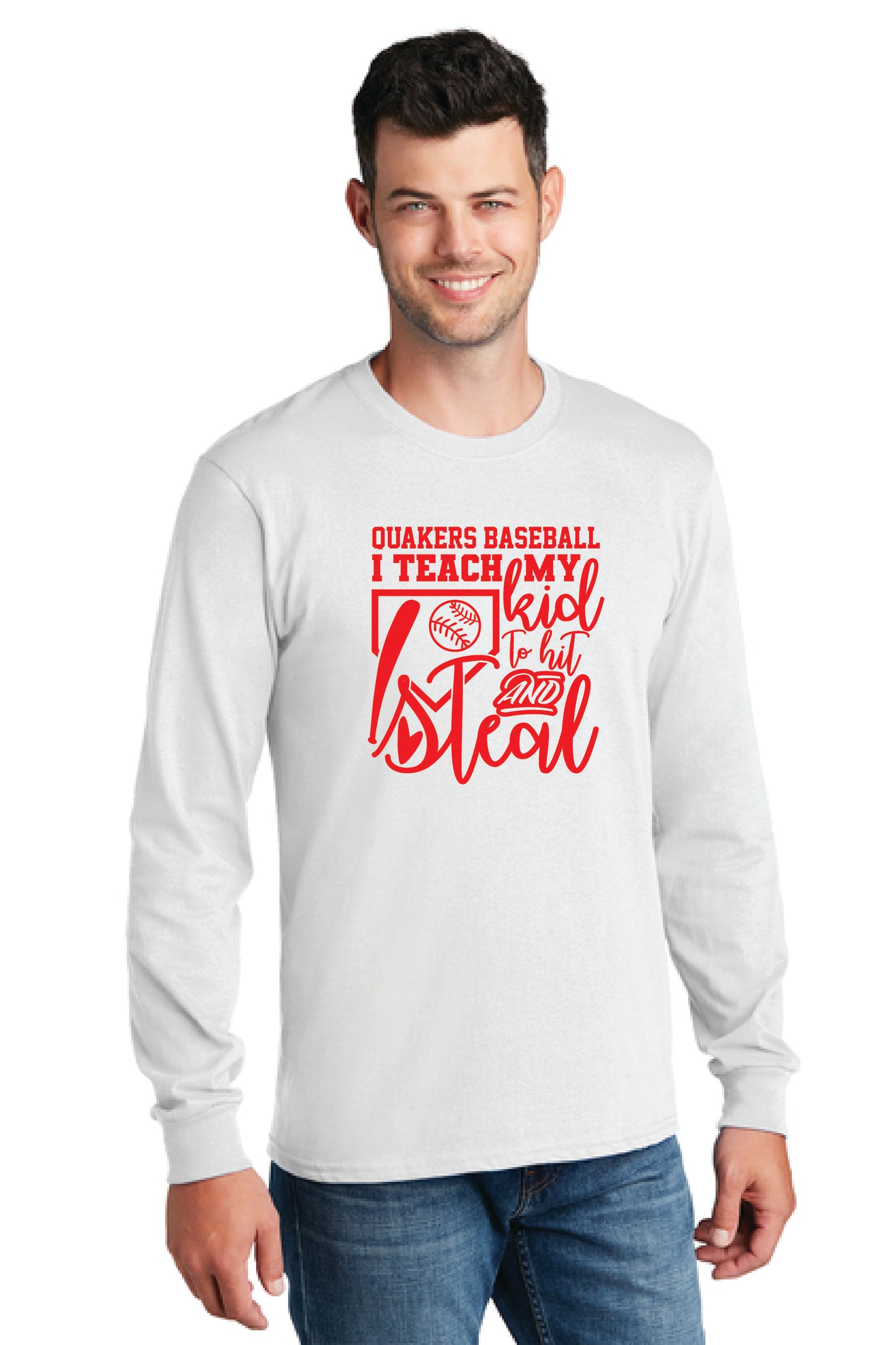 HIT AND STEAL Gildan Softstyle® Long Sleeve T-Shirt 13