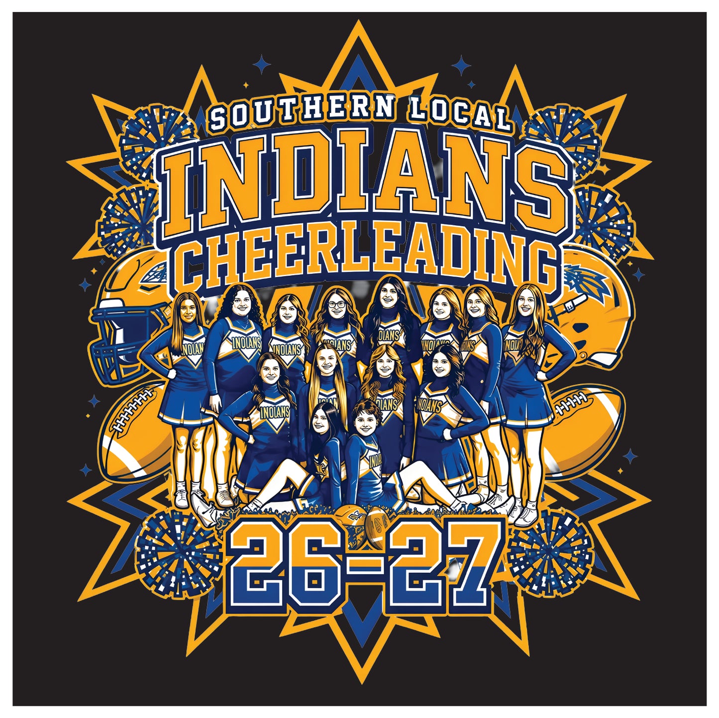 SL CHEER PC43 Port & Co® Core Blend Tee 6
