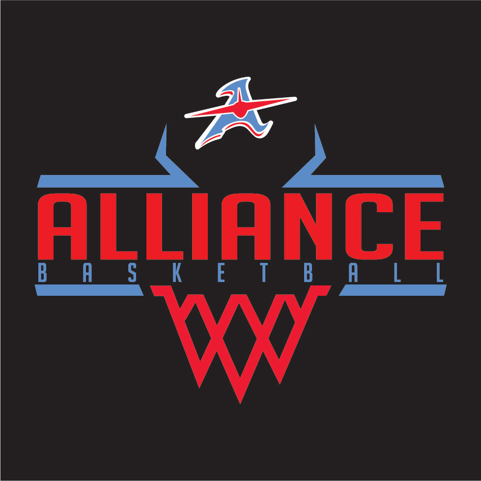 ALLIANCE AVIATORS Basketball PC55LS Port & Company® Long Sleeve Core Blend Tee 11