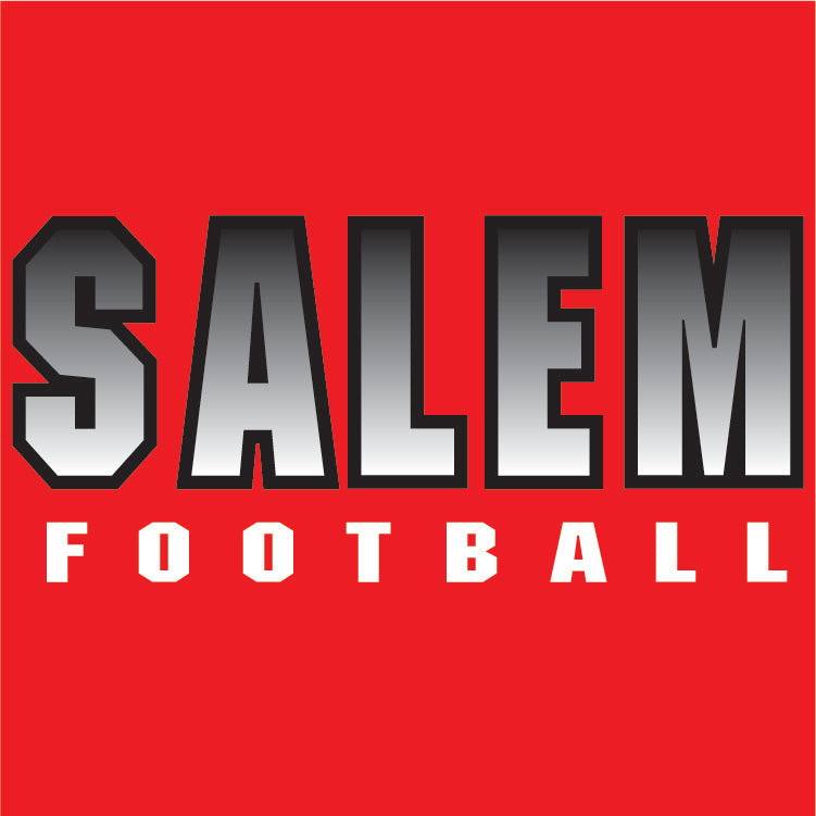 SALEM QUAKERS FOOTBALL PC78H Port & Company® Core Fleece Pullover Hooded Sweatshirt SF-7