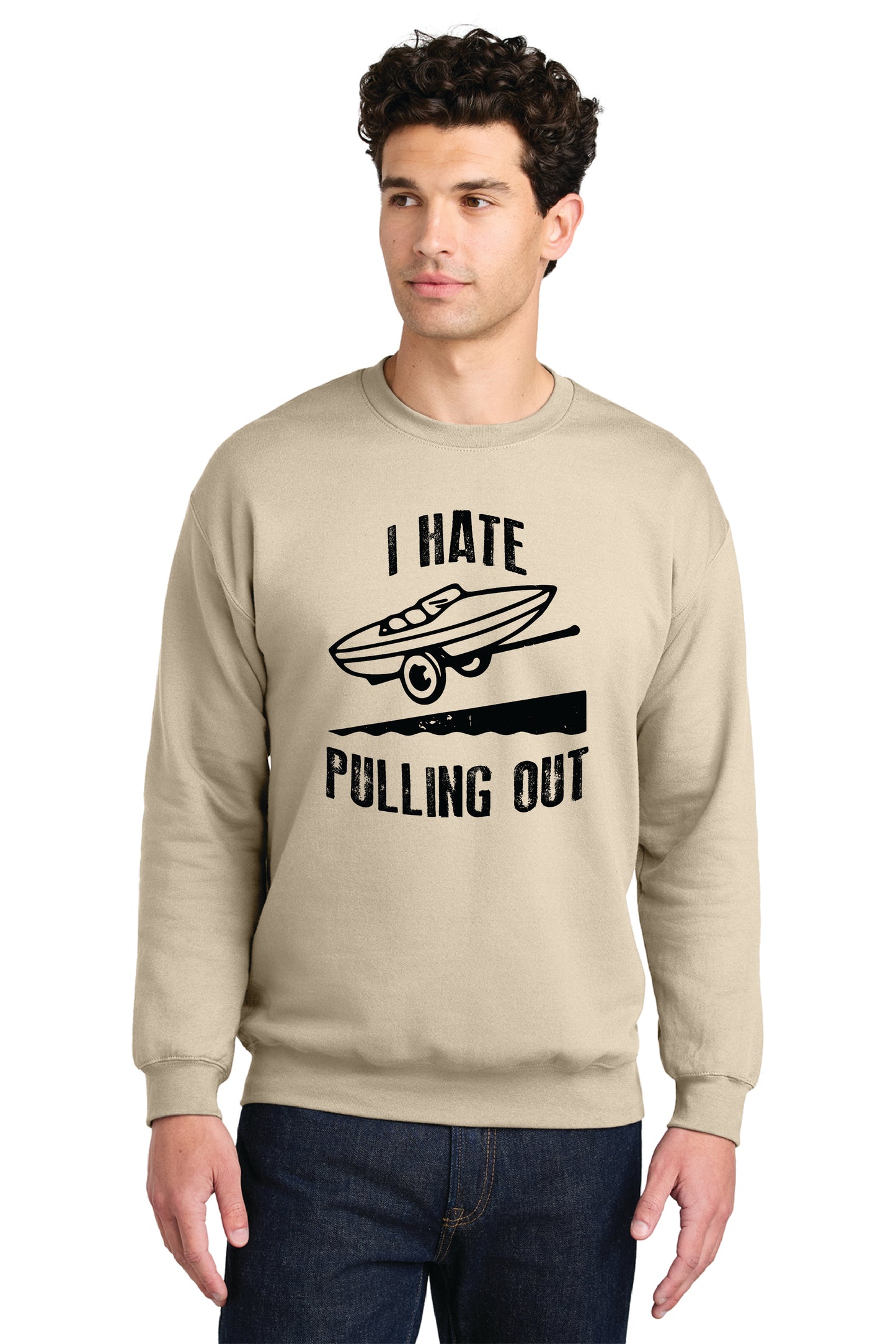 I HATE PULLING OUT SF000 Gildan® Softstyle® Crewneck Sweatshirt 7