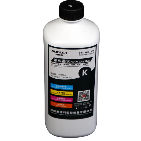 Audley Premium DTF INK - High-Quality Pigment Ink, 50% Usage Efficiency, Vivid Colors, and Clog-Free Technology