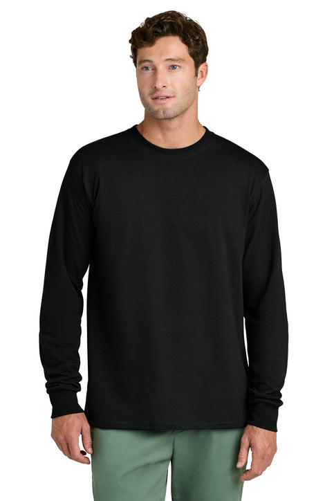 SALEM QUAKERS SOFTBALL PC54LS Port & Company® Long Sleeve Core Cotton Tee 11