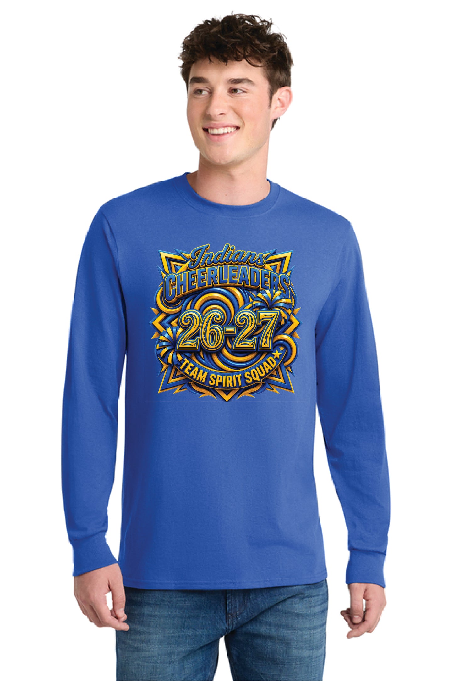 SL CHEER PC55LS Port & Co® Long Sleeve Core Blend Tee 5