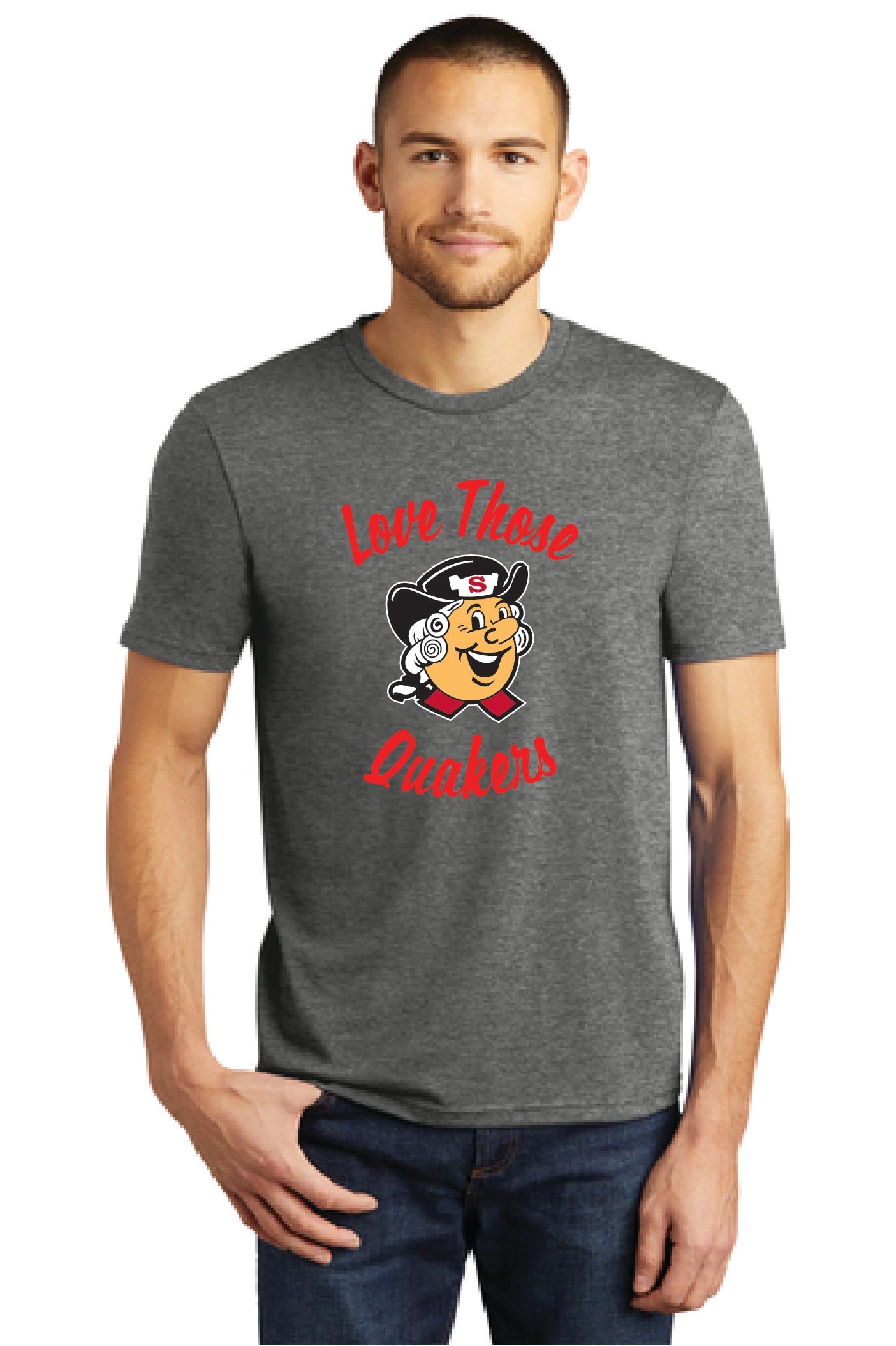 LOVE THOSE QUAKERS QUAKER SAM DM130 District ® Perfect Tri ® Tee 1