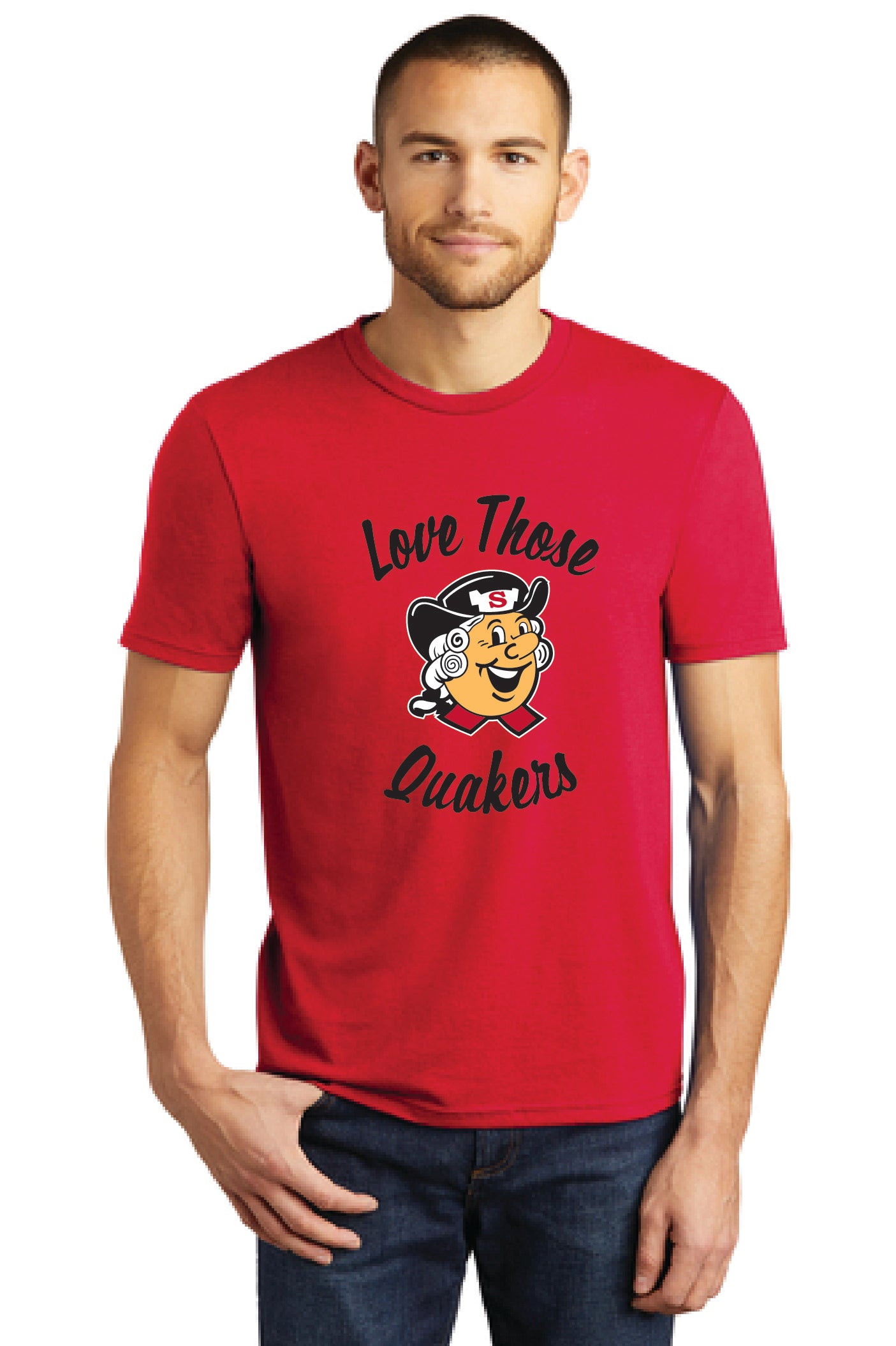 LOVE THOSE QUAKERS QUAKER SAM DM130 District ® Perfect Tri ® Tee 1