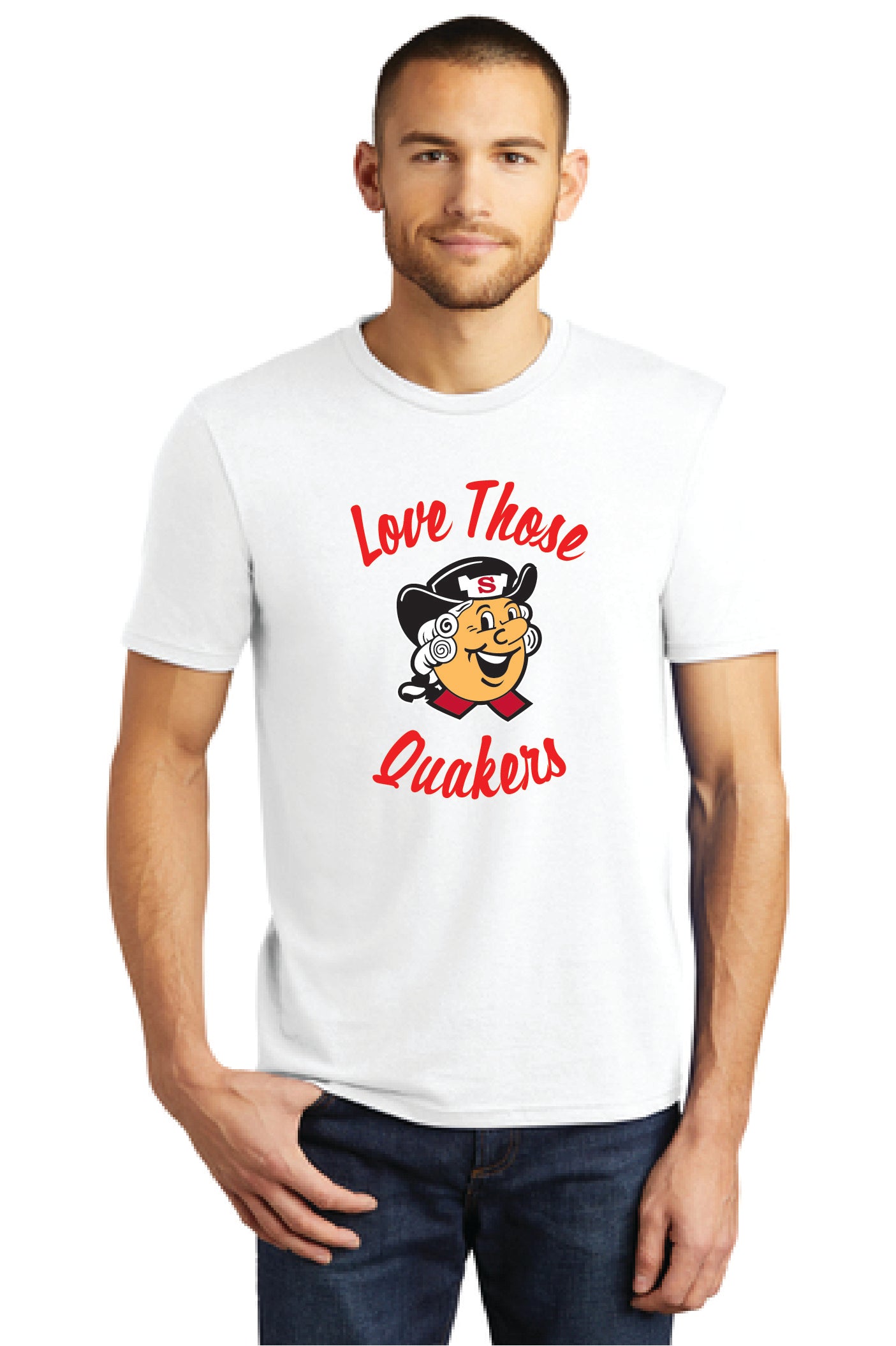 LOVE THOSE QUAKERS QUAKER SAM DM130 District ® Perfect Tri ® Tee 1