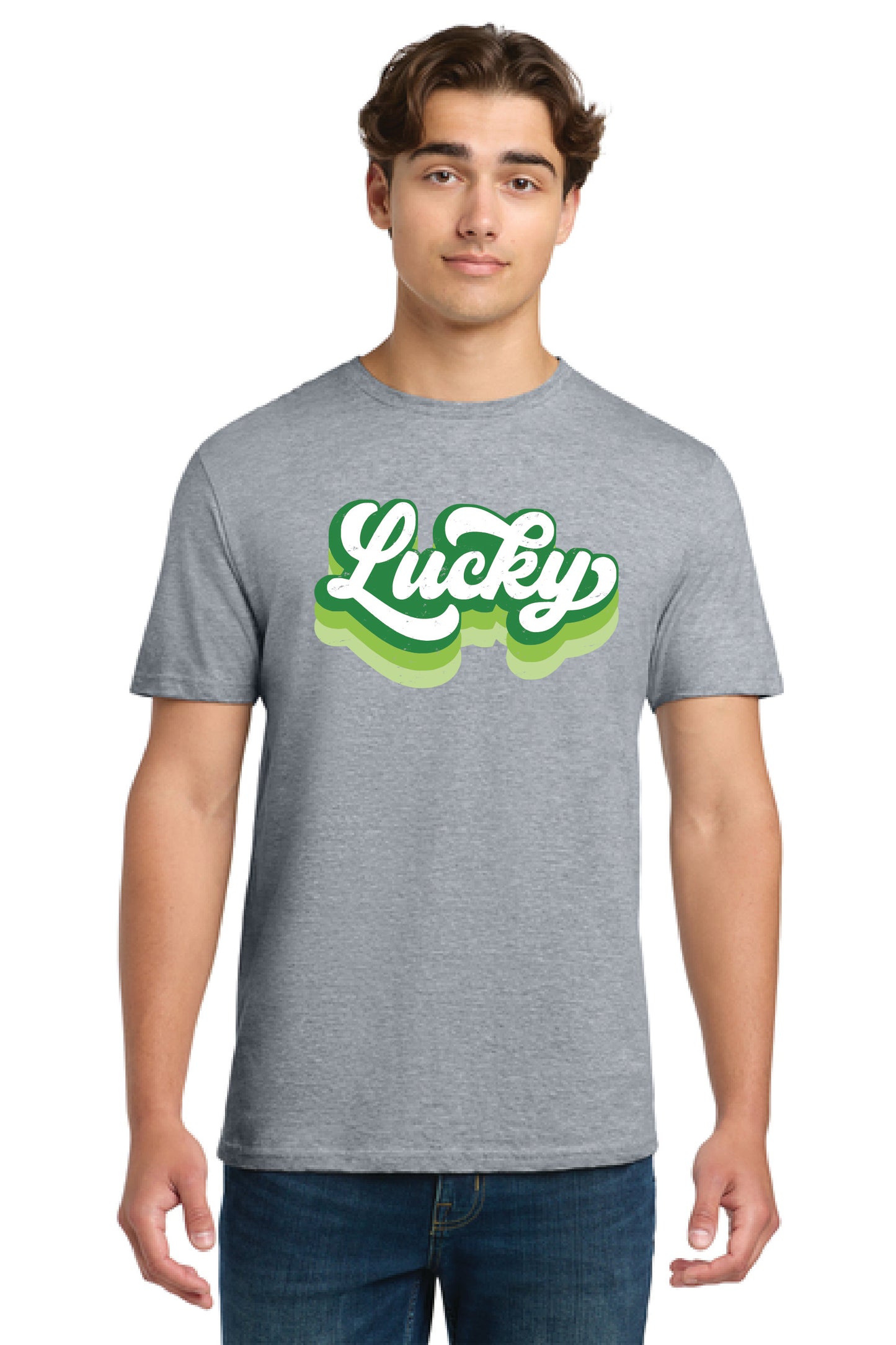 LUCKY Gildan Softstyle® T-Shirt Unisex Short Sleeve Tee SPD 26