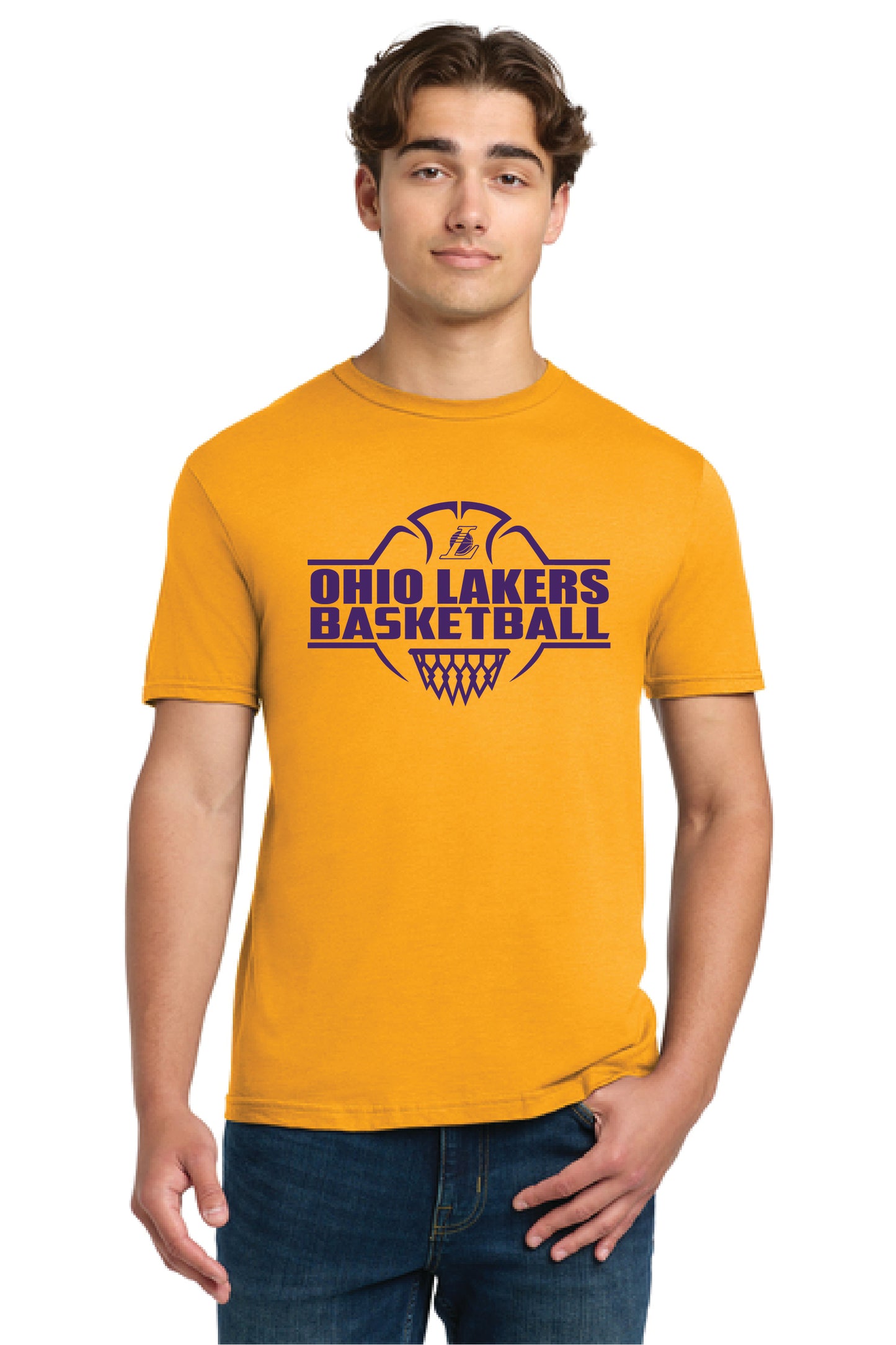 OHIO LAKERS BASKETBALL Gildan Softstyle® T-Shirt Unisex Short Sleeve Tee OL-2