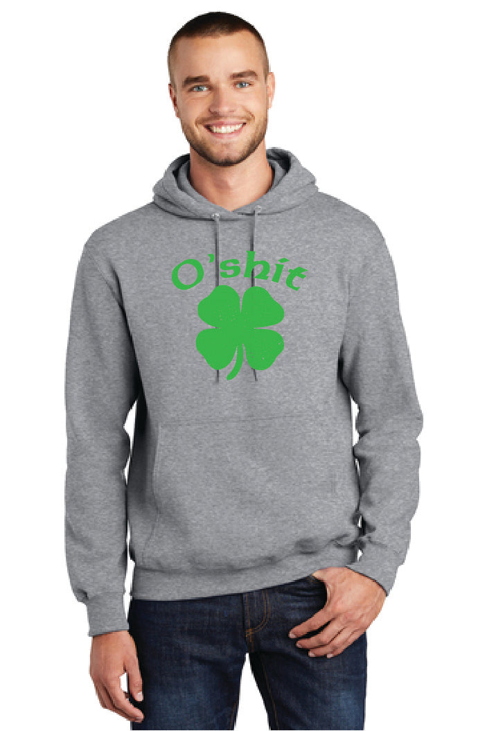 O SHIT Port & Company® Core Fleece Pullover Hooded Sweatshirt 20