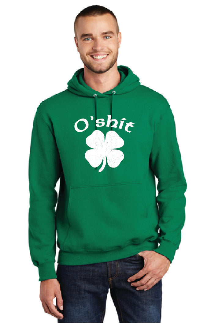 O SHIT Port & Company® Core Fleece Pullover Hooded Sweatshirt 20