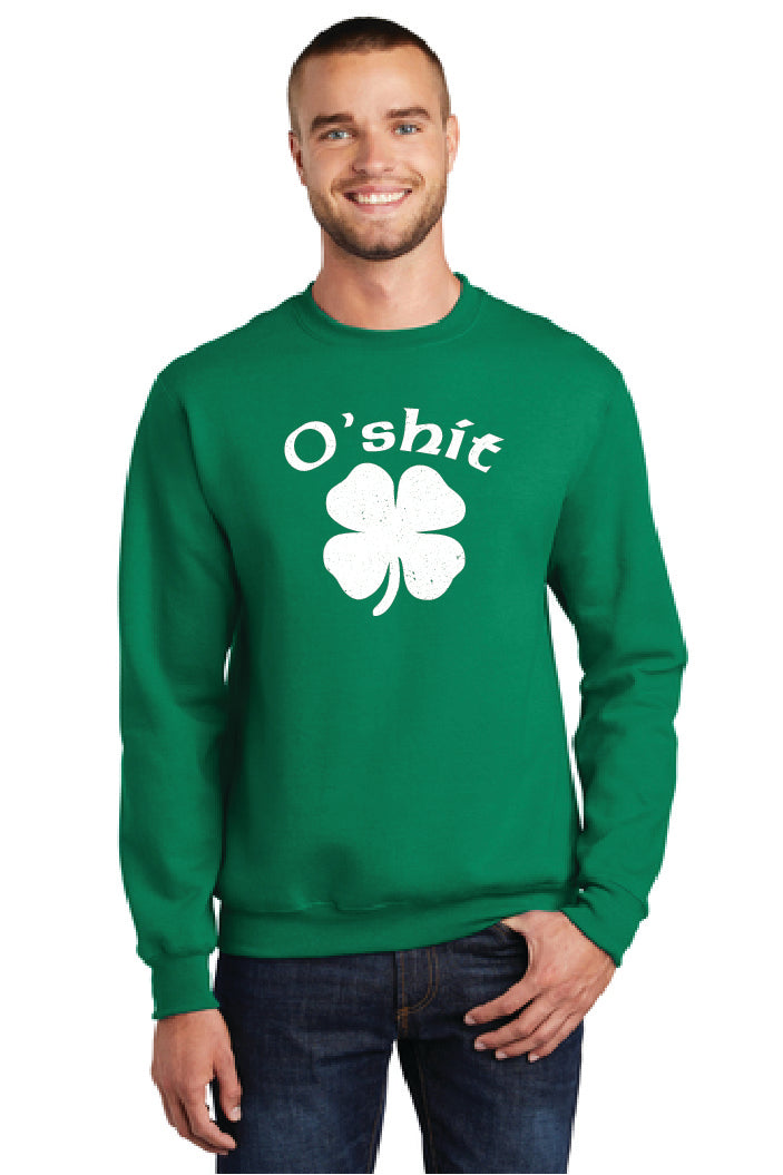 O SHIT PC78 Port & Company® Core Fleece Crewneck Sweatshirt 20