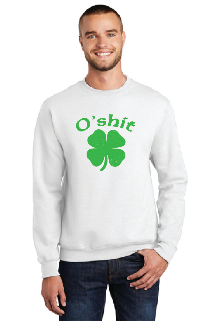O SHIT PC78 Port & Company® Core Fleece Crewneck Sweatshirt 20