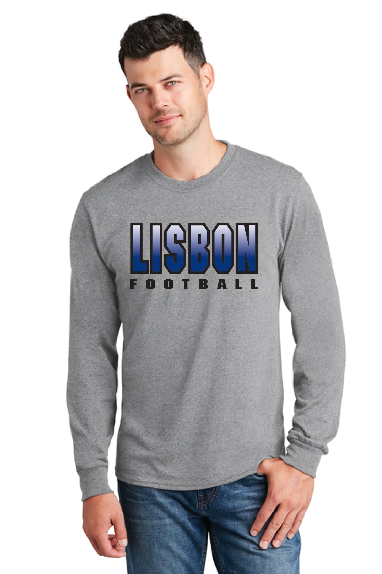 LISBON FOOTBALL PC54LS Long Sleeve Core Cotton 2