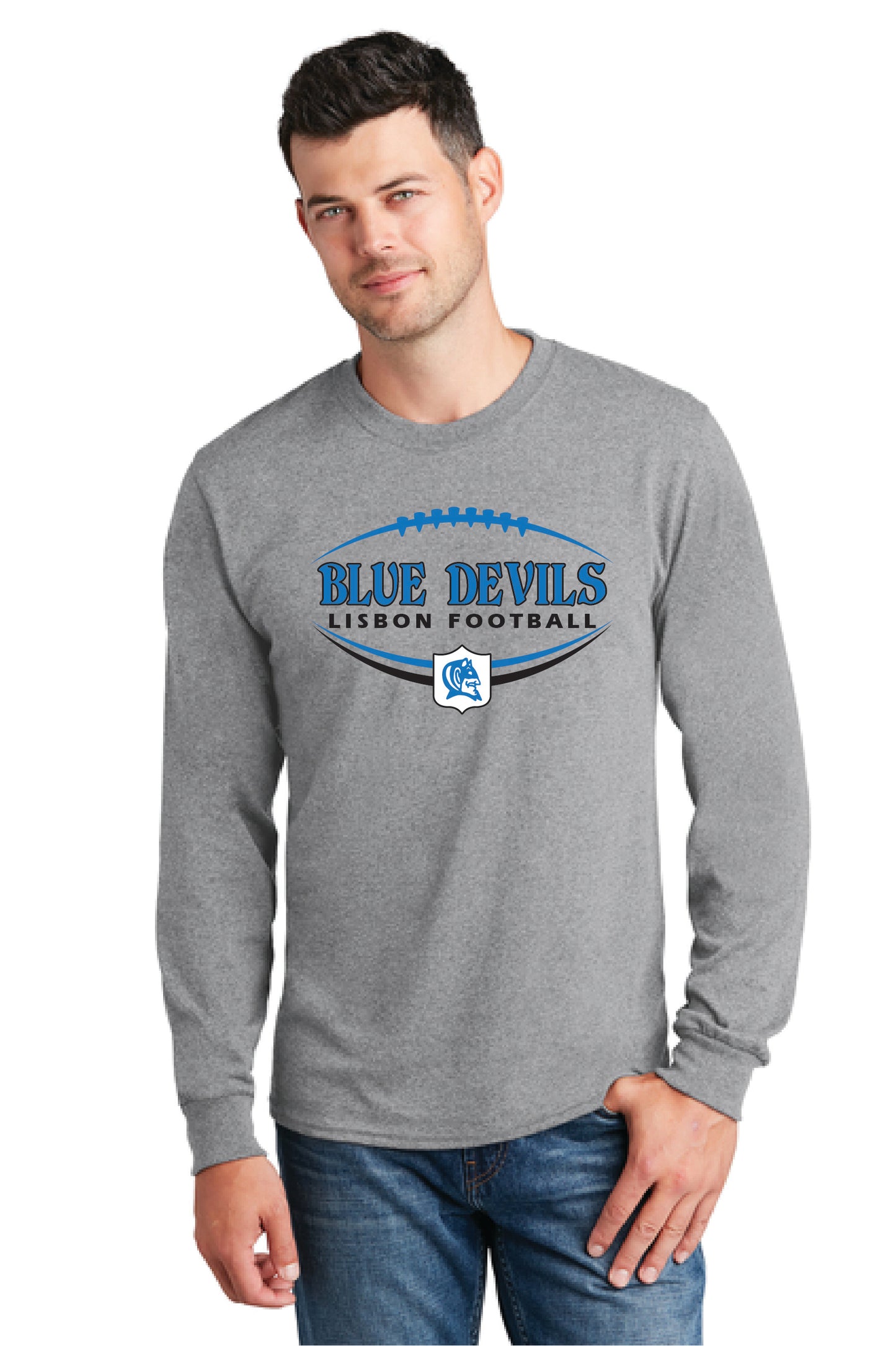 LISBON FOOTBALL PC54LS Long Sleeve Core Cotton 12
