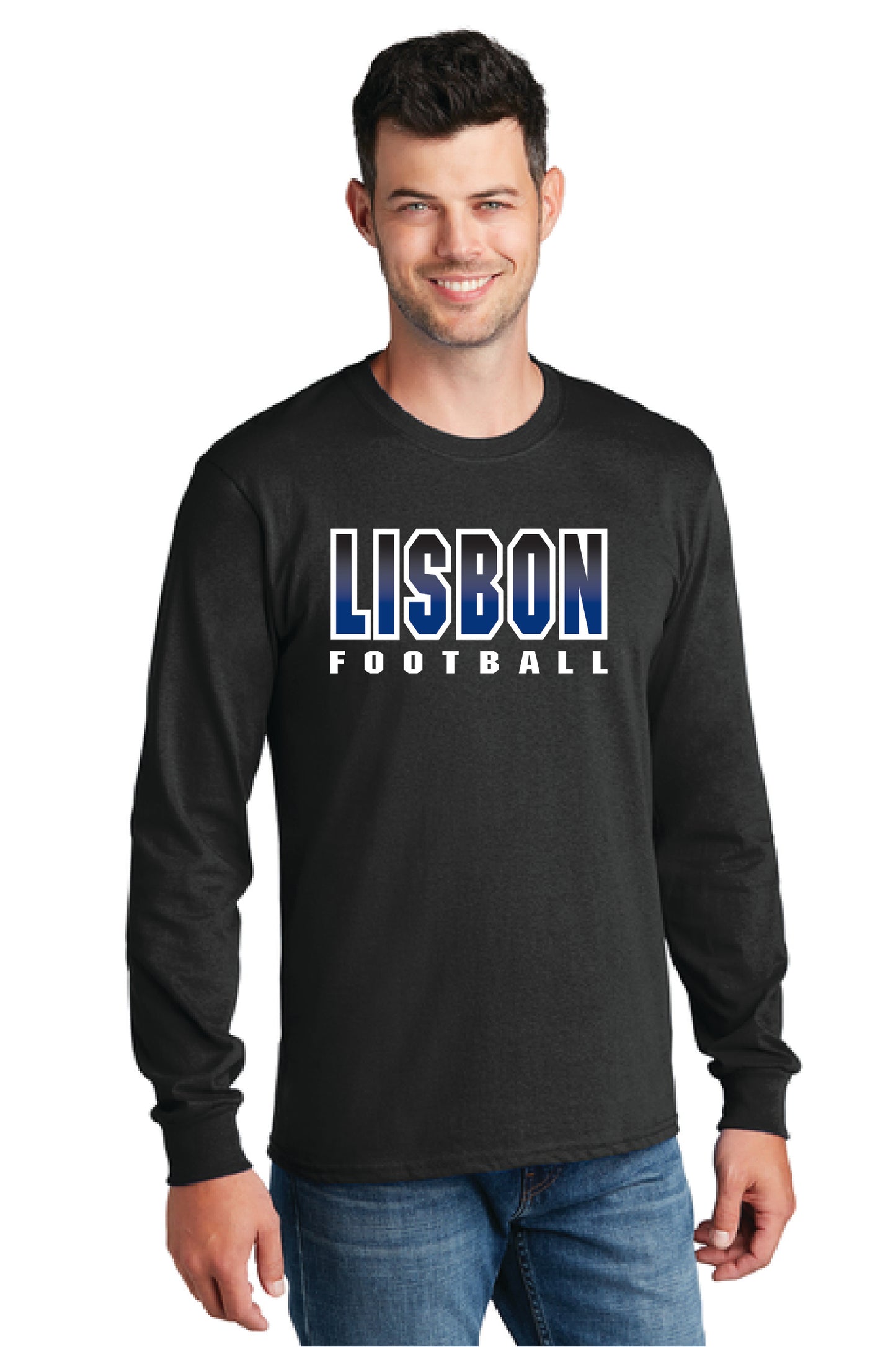 LISBON FOOTBALL PC54LS Long Sleeve Core Cotton 2