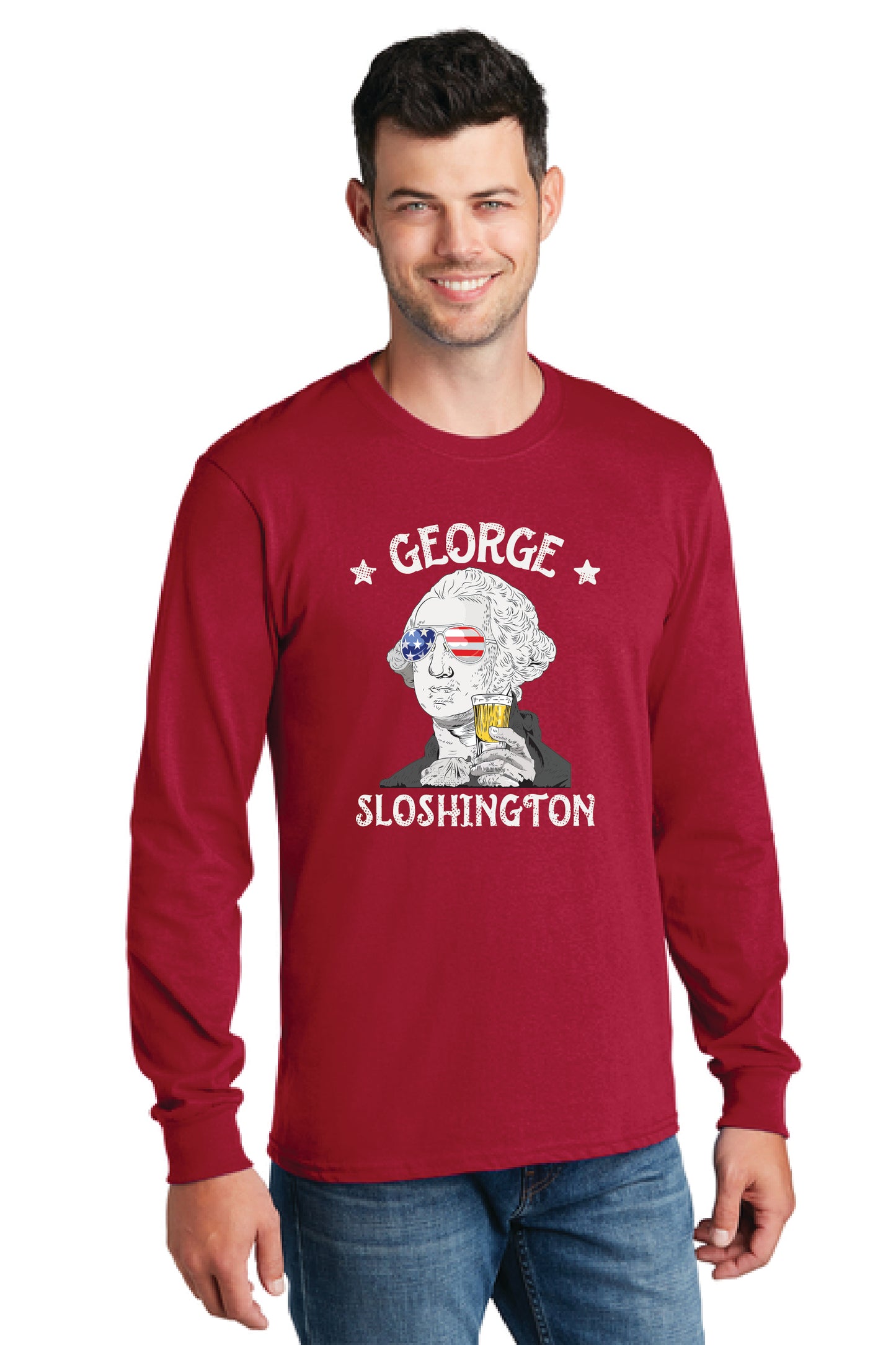 GEORGE SLOSHINGTON PC54LS Port & Company® Long Sleeve Core Cotton Tee 15