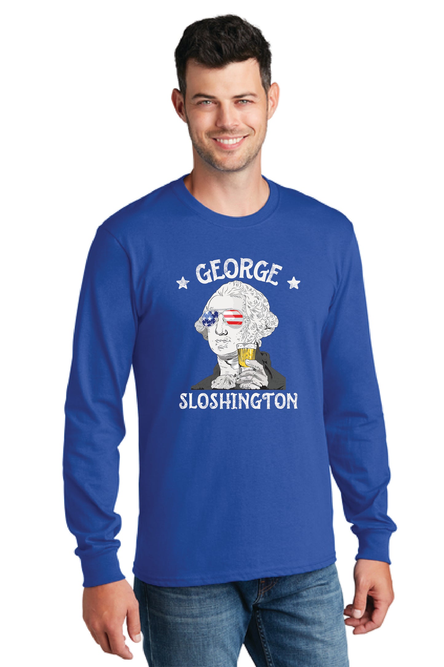 GEORGE SLOSHINGTON PC54LS Port & Company® Long Sleeve Core Cotton Tee 15