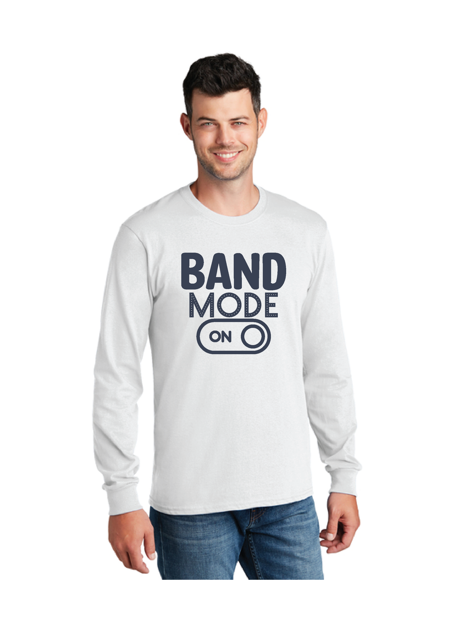 UNITED EAGLES BAND PC54LS Port & Company® Long Sleeve Core Cotton Tee 2