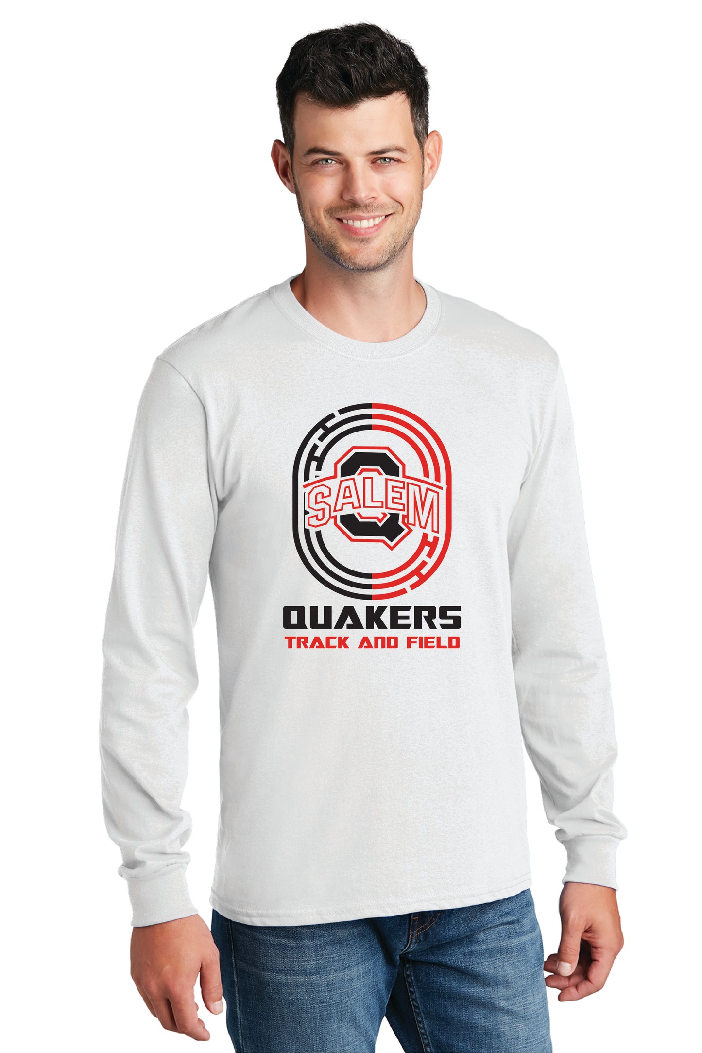 SALEM QUAKERS TRACK & FIELD Gildan Softstyle® Long Sleeve T-Shirt 6