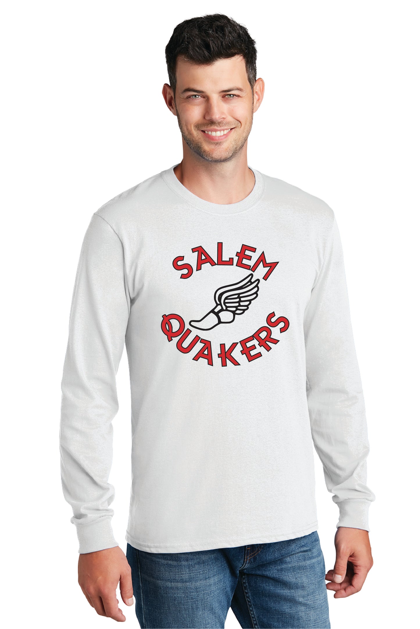 SALEM QUAKERS TRACK & FIELD Gildan Softstyle® Long Sleeve T-Shirt 7