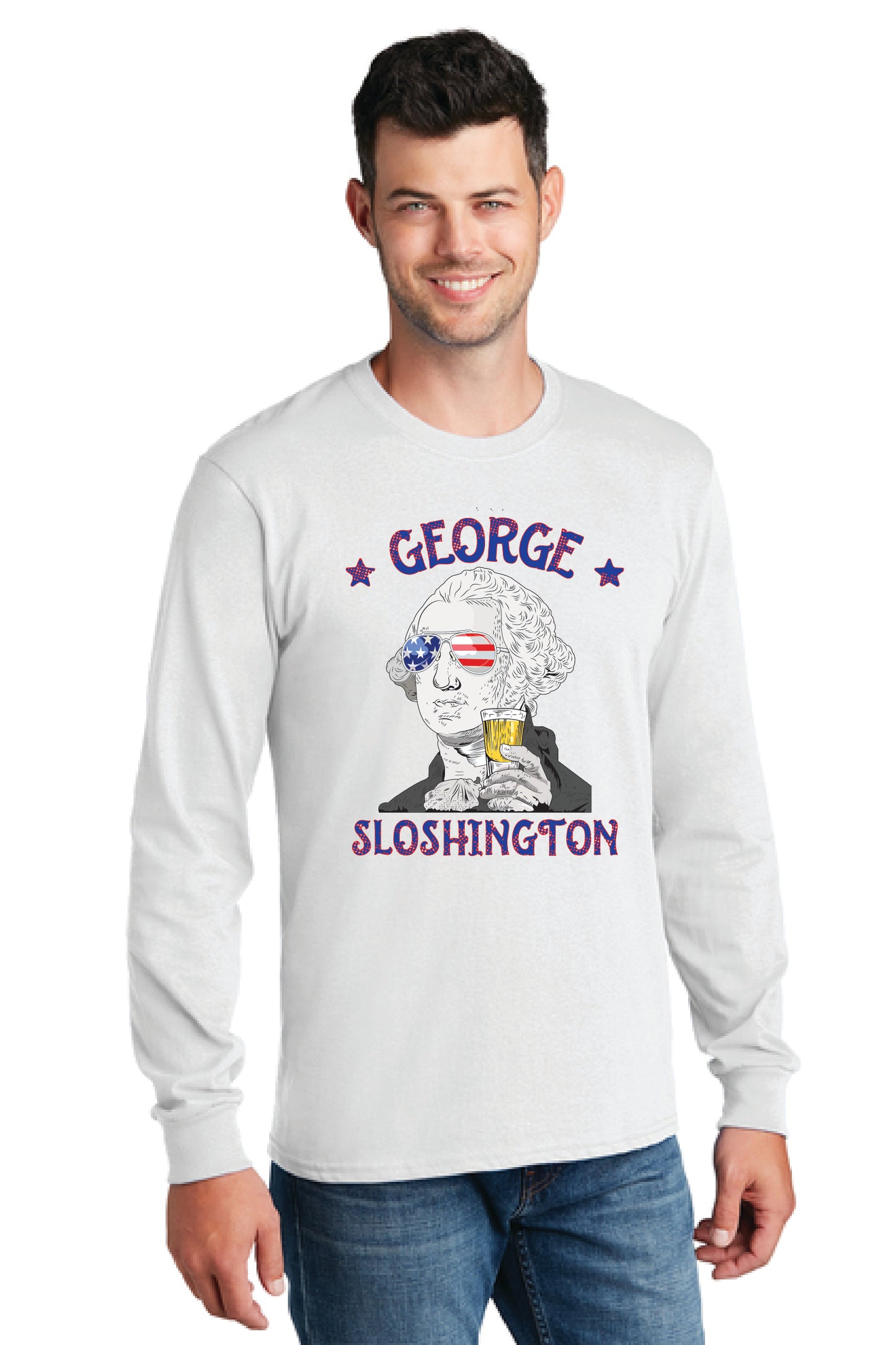 GEORGE SLOSHINGTON PC54LS Port & Company® Long Sleeve Core Cotton Tee 15