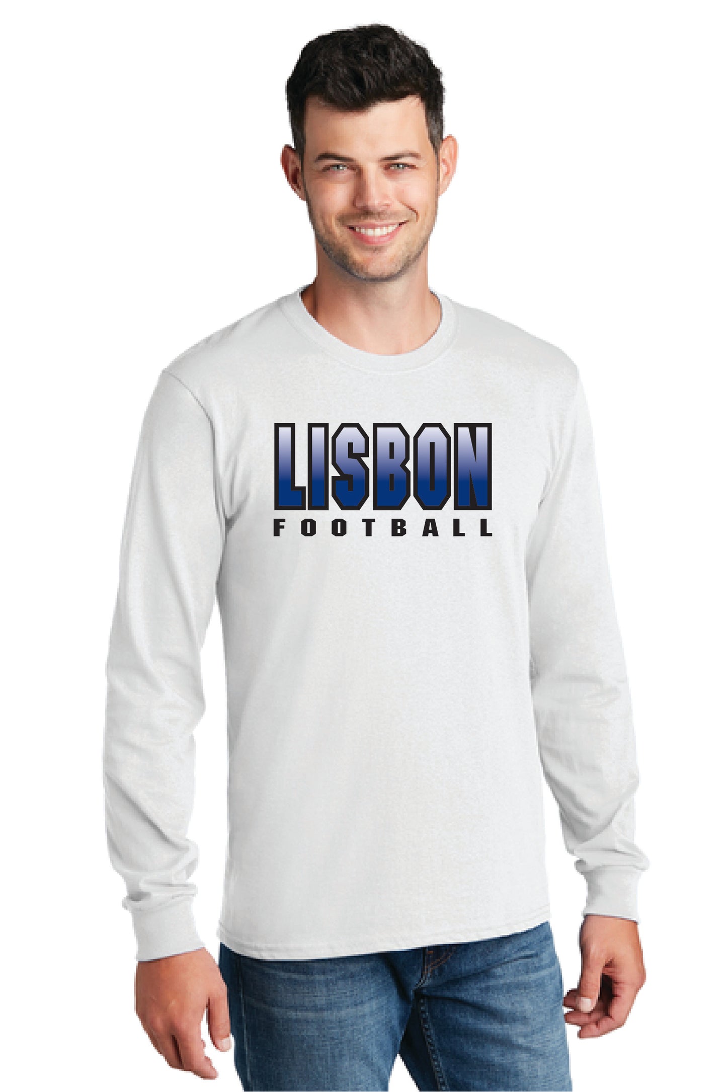 LISBON FOOTBALL PC54LS Long Sleeve Core Cotton 2