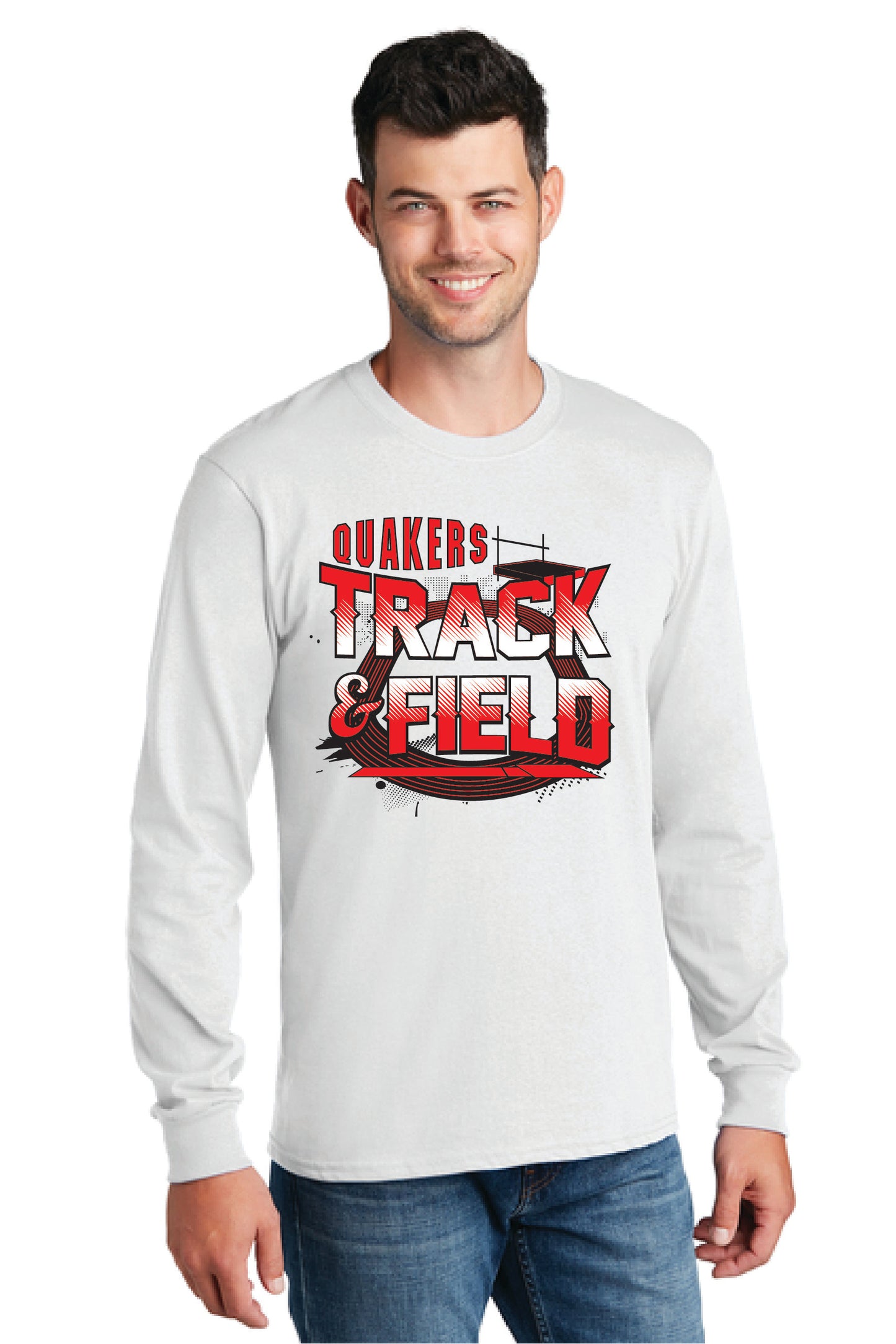SALEM QUAKERS TRACK & FIELD Gildan Softstyle® Long Sleeve T-Shirt 10
