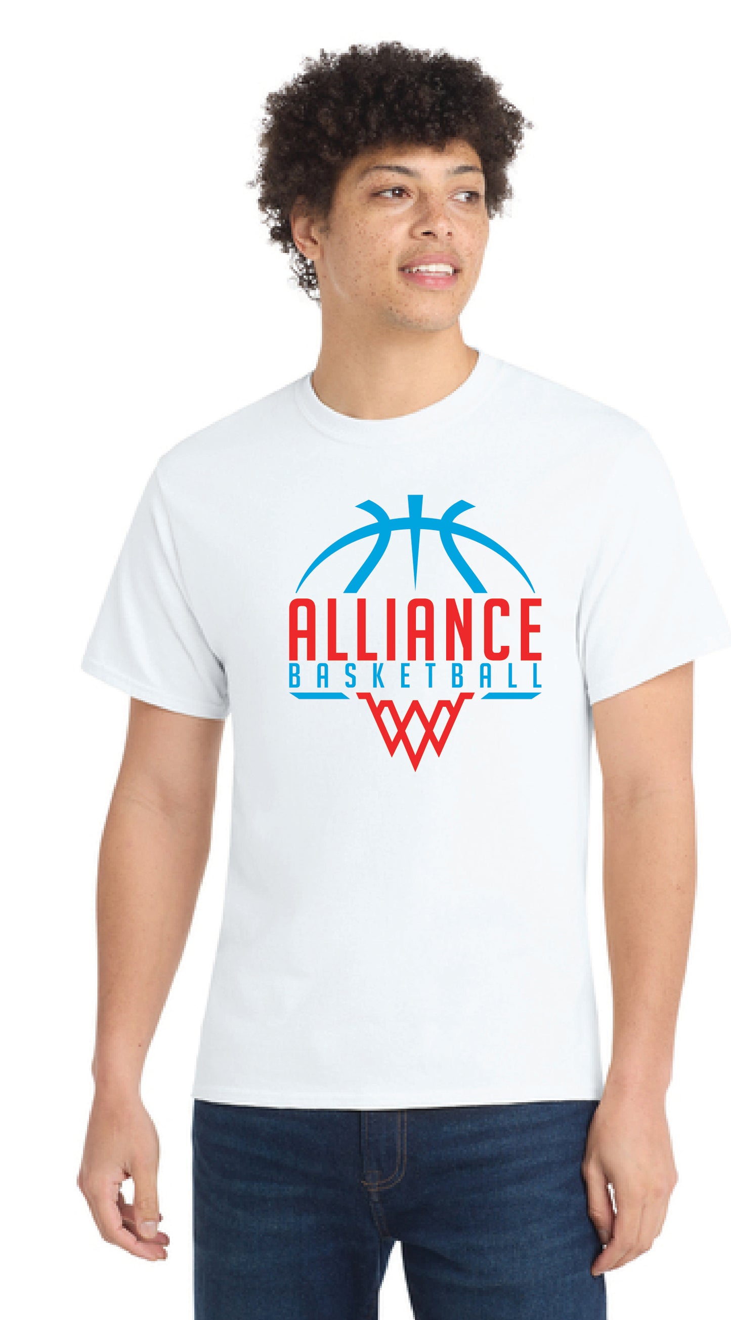 ALLIANCE AVIATORS Basketball PC55 Port & Company® Core Blend Tee 6