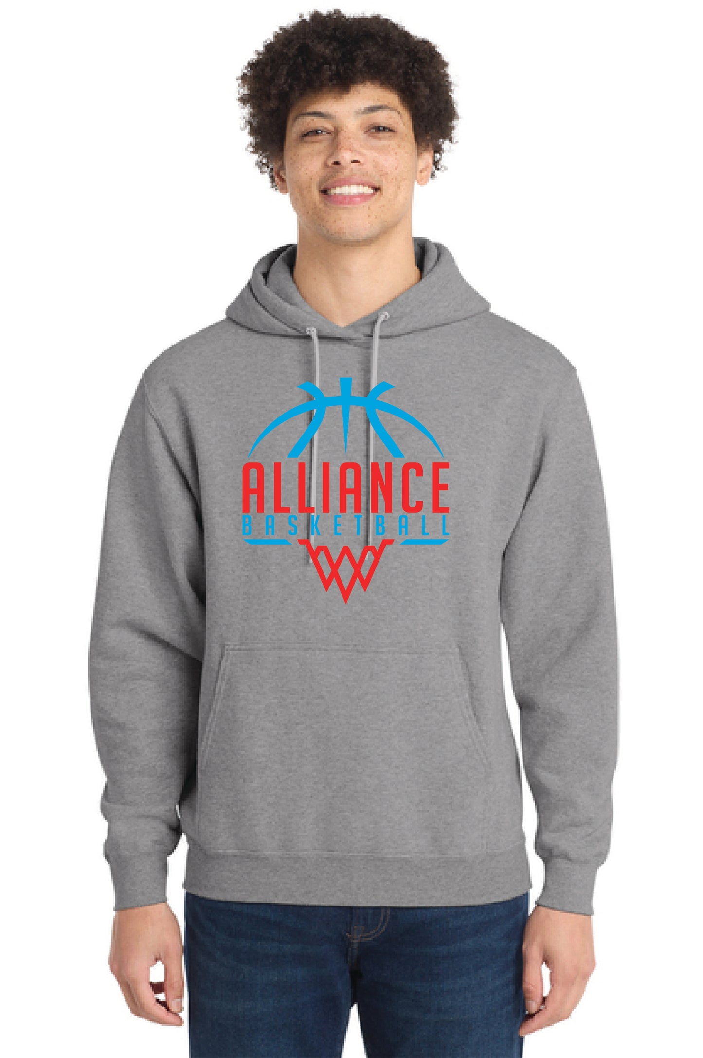 ALLIANCE AVIATORS Basketball PC78H Port & Company® Core Fleece Pullover Hooded Sweatshirt 6
