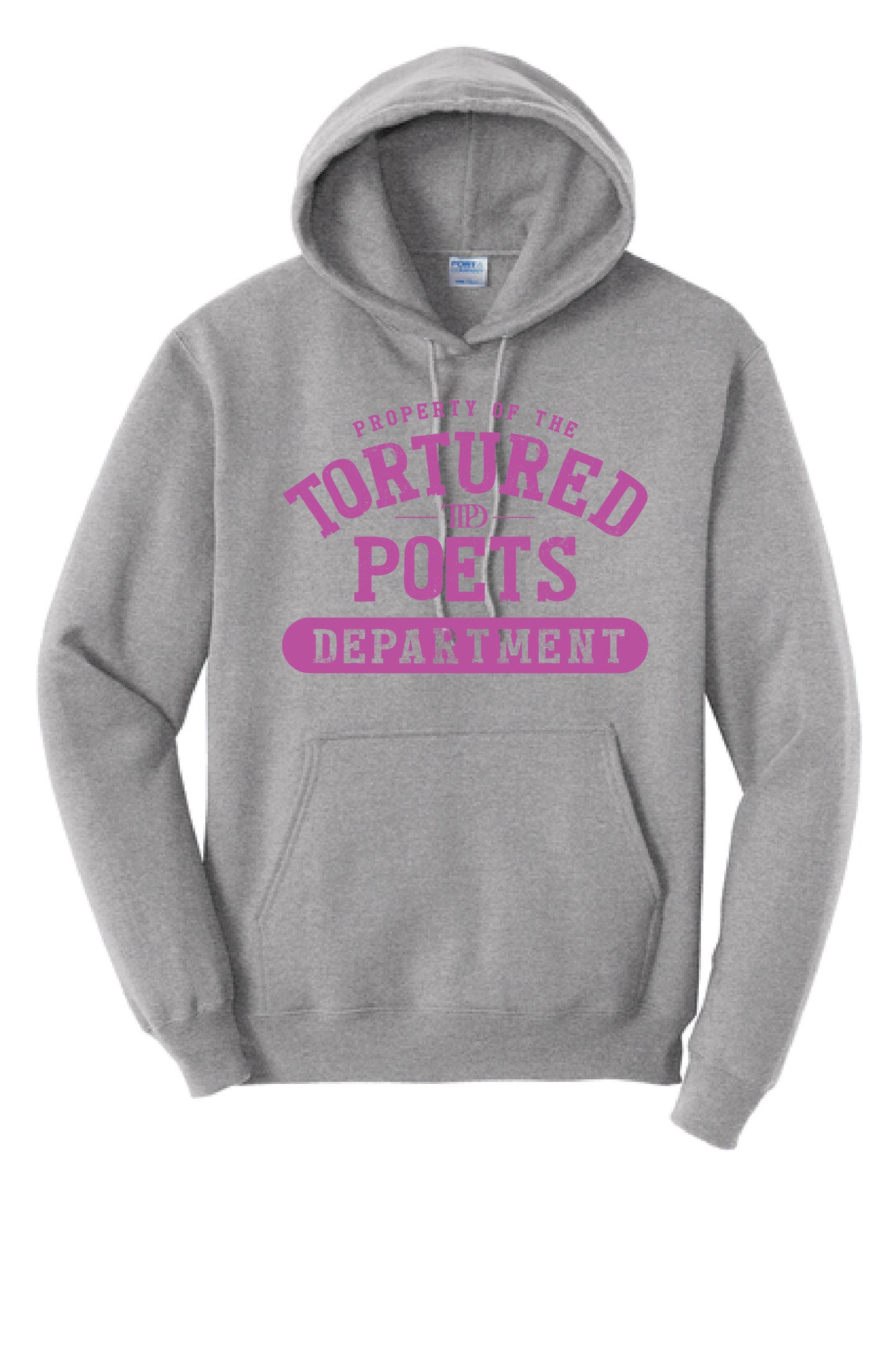 TORTURED POETS PC78H Port & Company® Core Fleece Pullover Hooded Sweatshirt KK-18