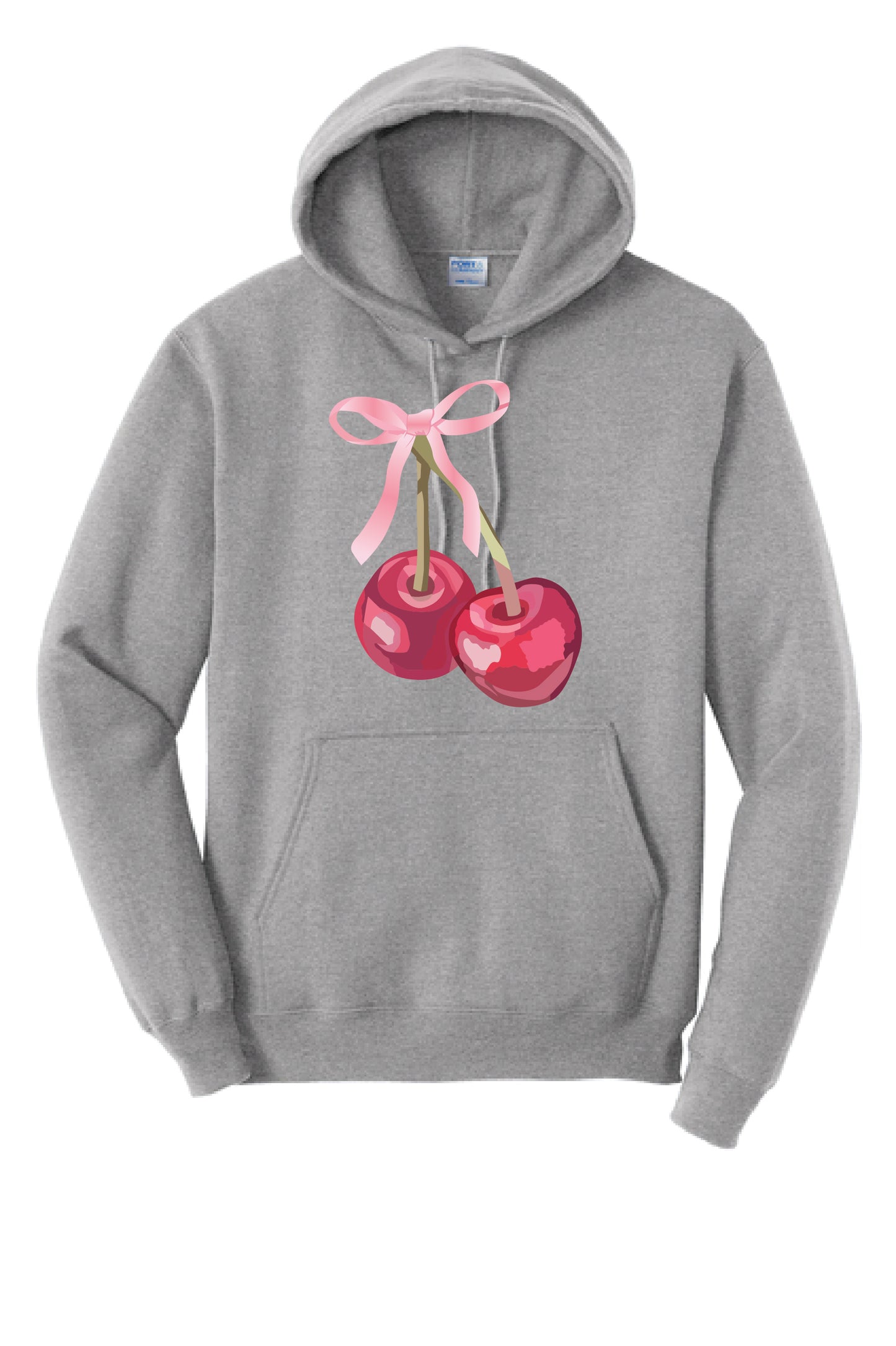 CHERRIES PC78H Port & Company® Core Fleece Pullover Hooded Sweatshirt KK-14