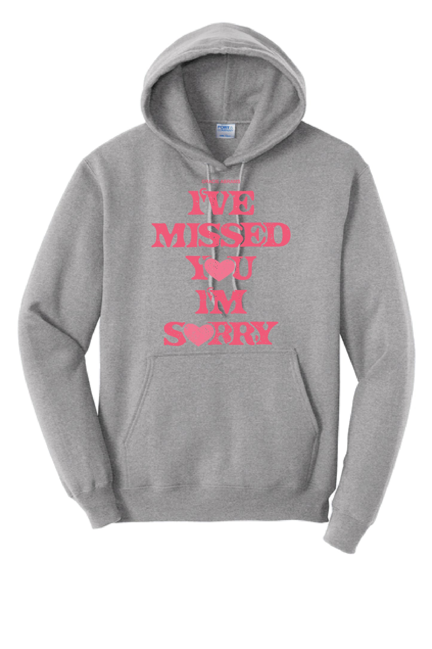 I'VE MISSED YOU I'M SORRY PC78H Port & Company® Core Fleece Pullover Hooded Sweatshirt KK-16